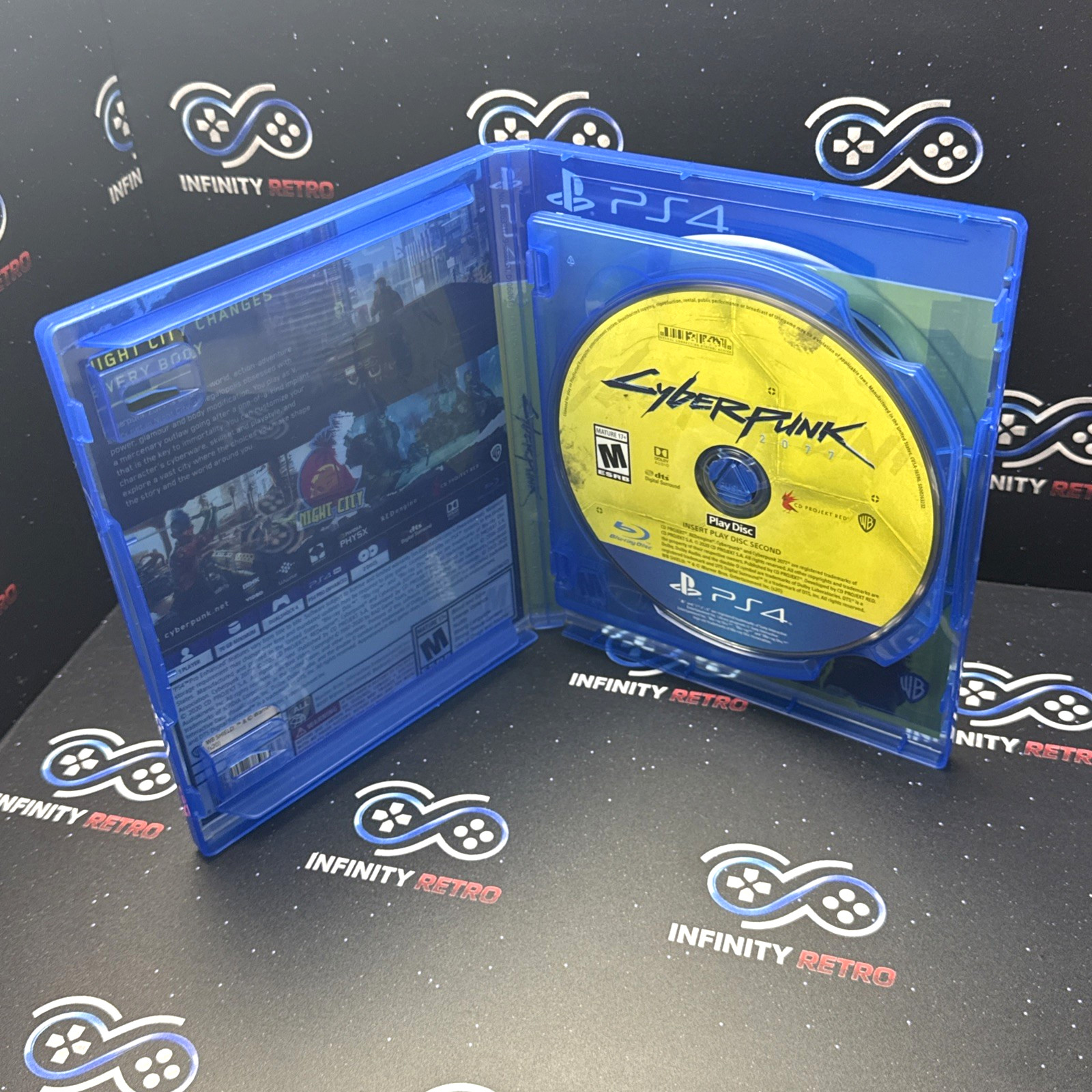 Cyberpunk 2077 Sony PlayStation 4 CIB Complete With Extras Refurbished & Tested