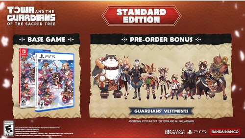 Towa And The Guardians Of The Sacred Tree for Nintendo Switch [New Video Game]
