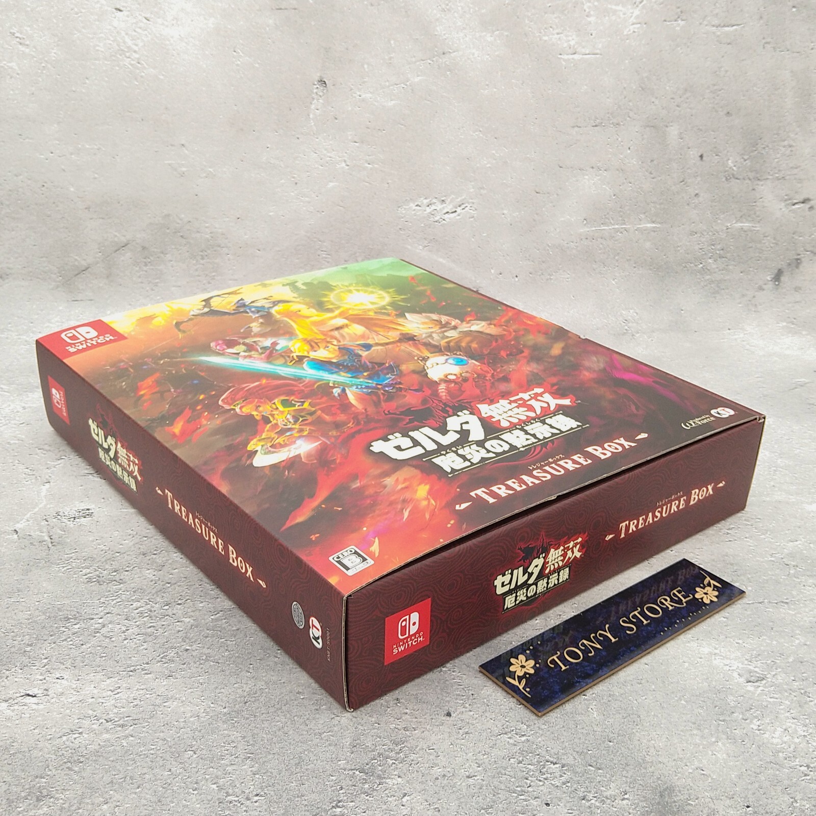 Nintendo Switch Hyrule Warriors Age Of Calamity Treasure Box Limited Japan Game