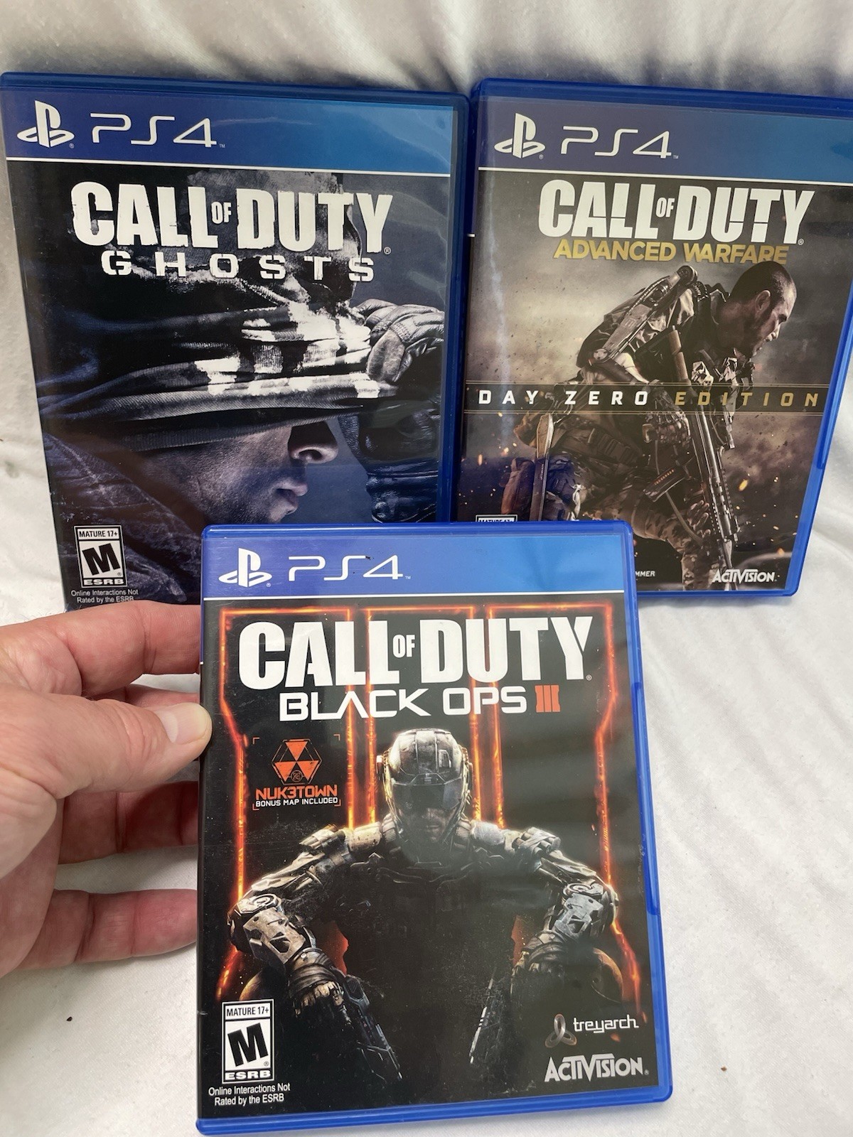 Call Of Duty: Black Ops 3 + Advanced Warfare + Ghosts – Sony PlayStation 4 PS4