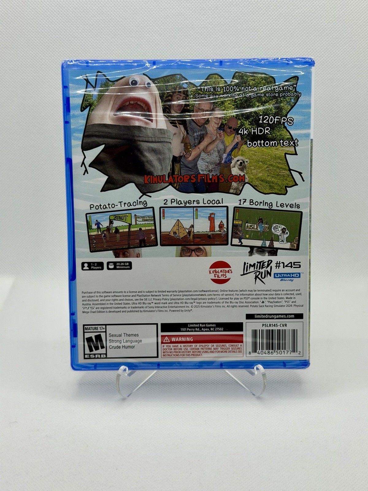 Potato Sack Racing Simulator 2024 (PS5) – Limited Run Games #145 Brand New
