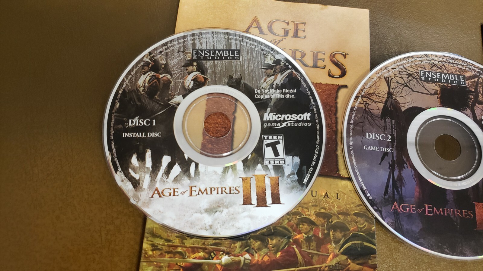 CIB AGE OF EMPIRES III 3 PC CD ROM VIDEO GAME W/ DUST SLEEVE