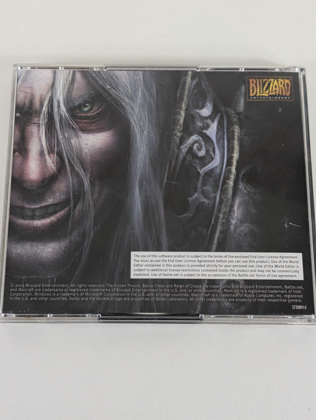 WarCraft III Battle Chest (PC, 2003) Case & Discs + Key