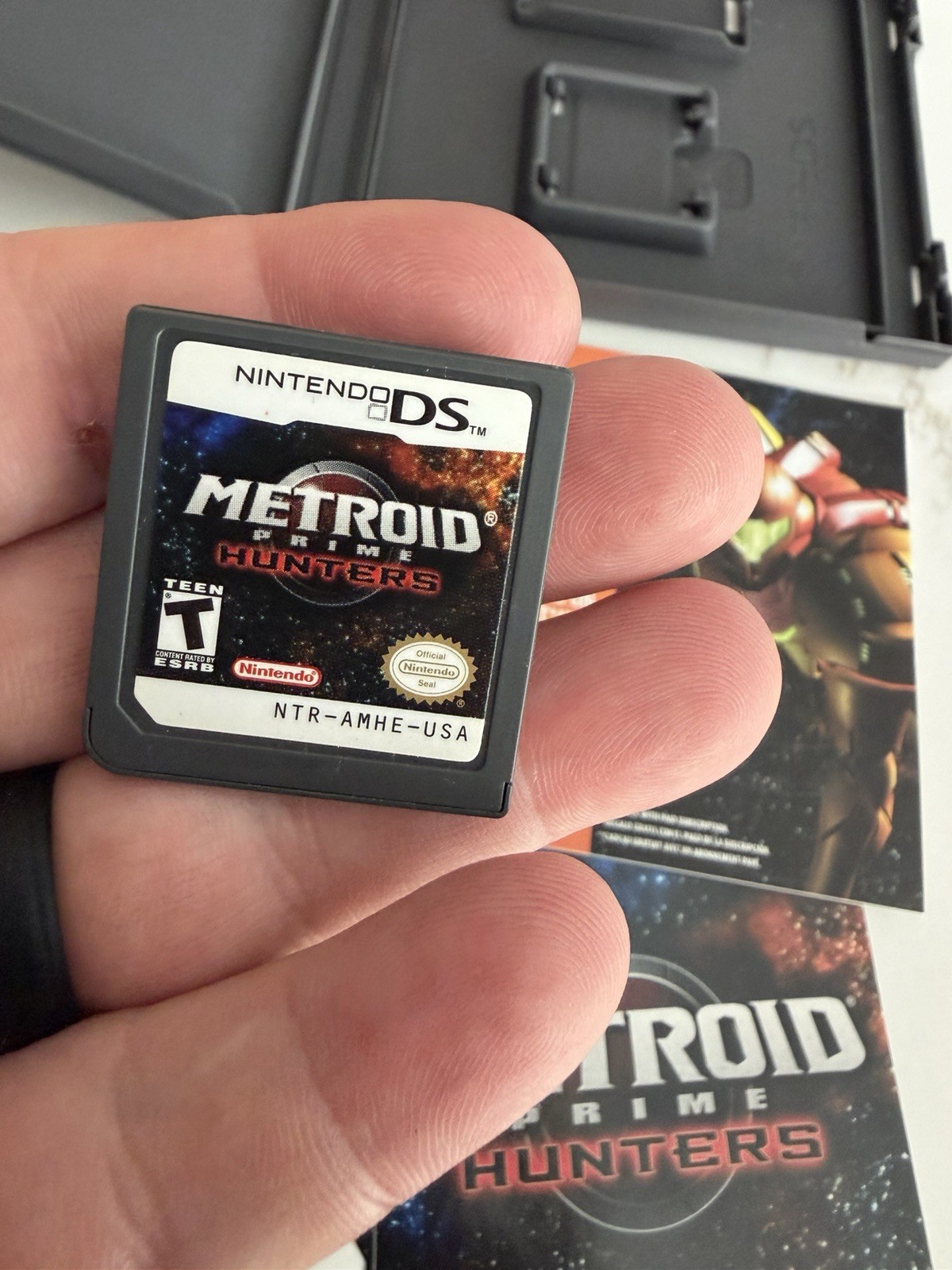 Metroid Prime: Hunters (Nintendo DS, 2006) Complete – Tested & Working!