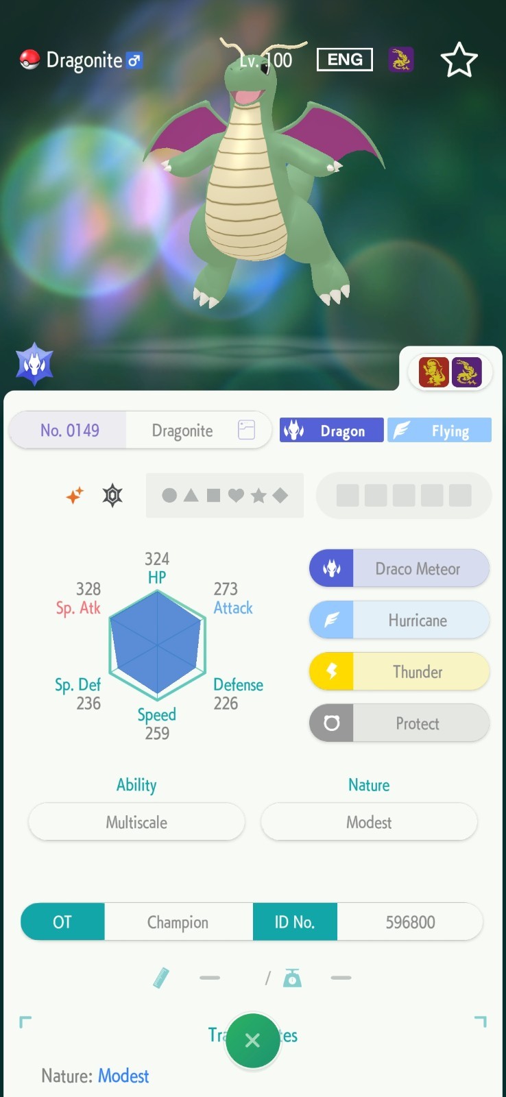 Pokemon Champions | Battle Ready 6IV | Shiny or Non-Shiny | Home Mobile TRADE