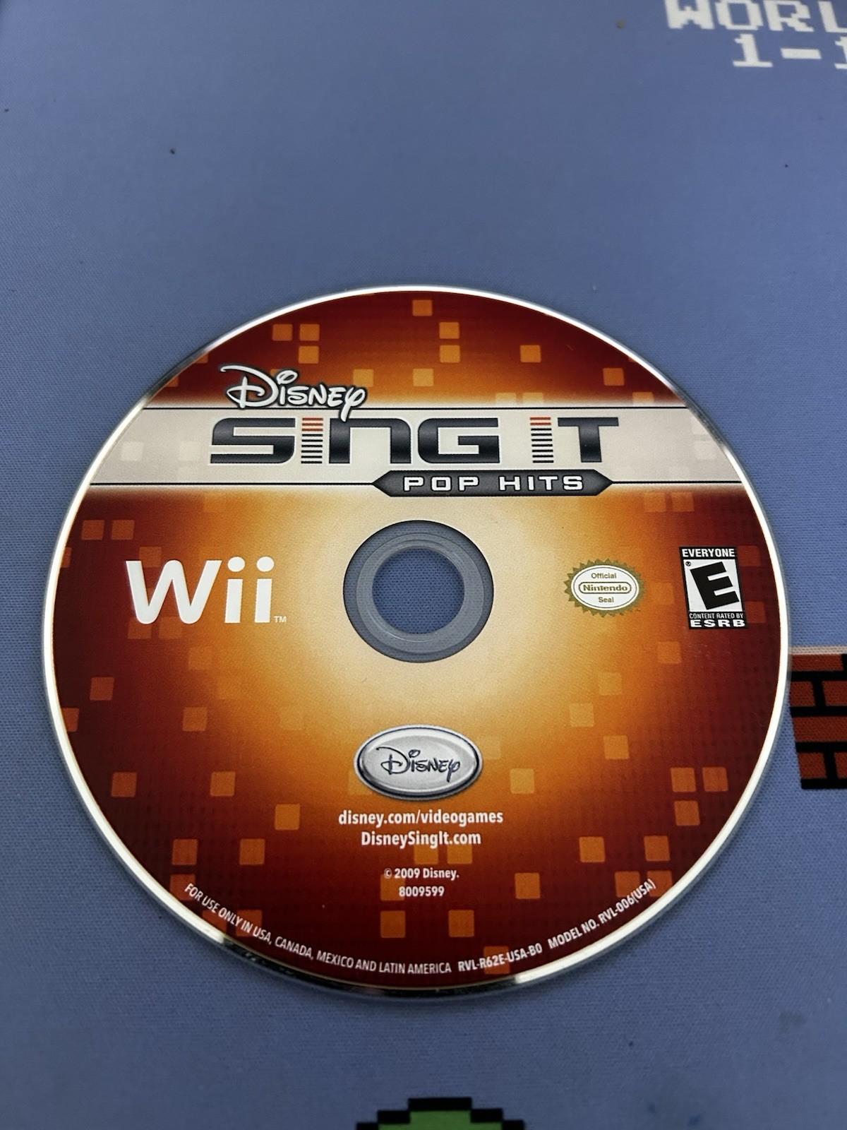 Disney Sing It: Pop Hits (Nintendo Wii, 2009) A1 – GAME ONLY