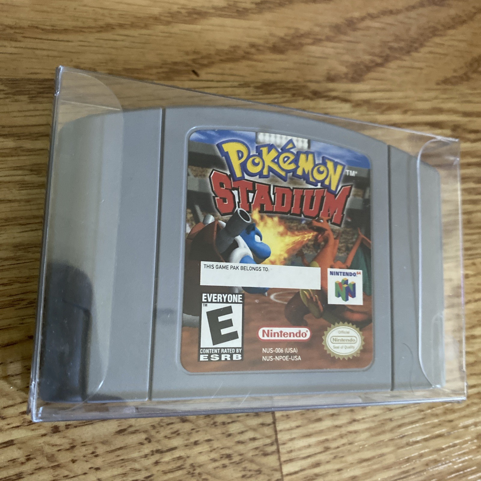 Pokemon Stadium Nintendo 64 N64 Game Complete CIB Manual Big Box Transfer Pak