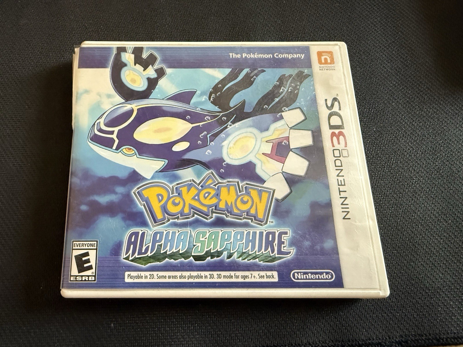 Pokémon Alpha Sapphire Nintendo 3DS Complete In Box, Box Damage
