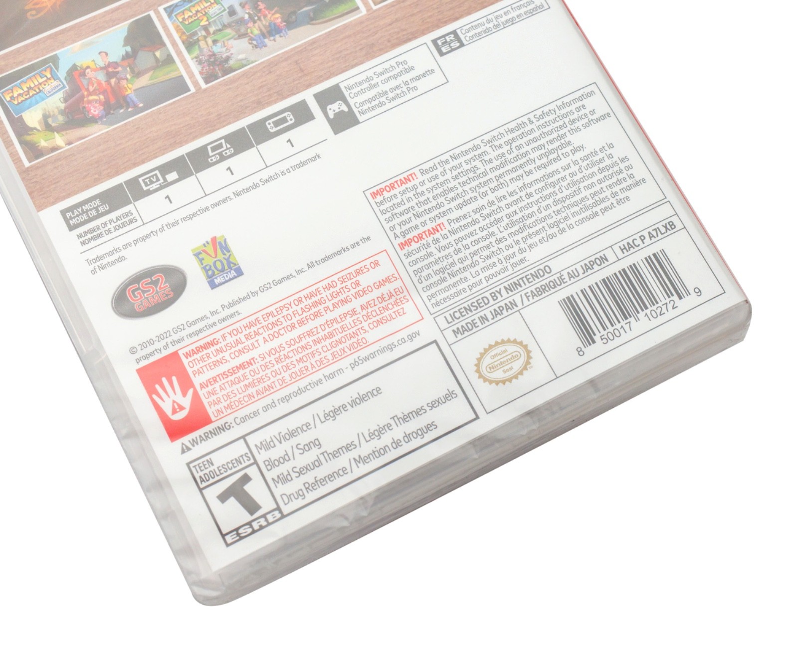 Hidden Objects Collection Volume 2 Nintendo Switch GS2 Games 2022 NEW SEALED