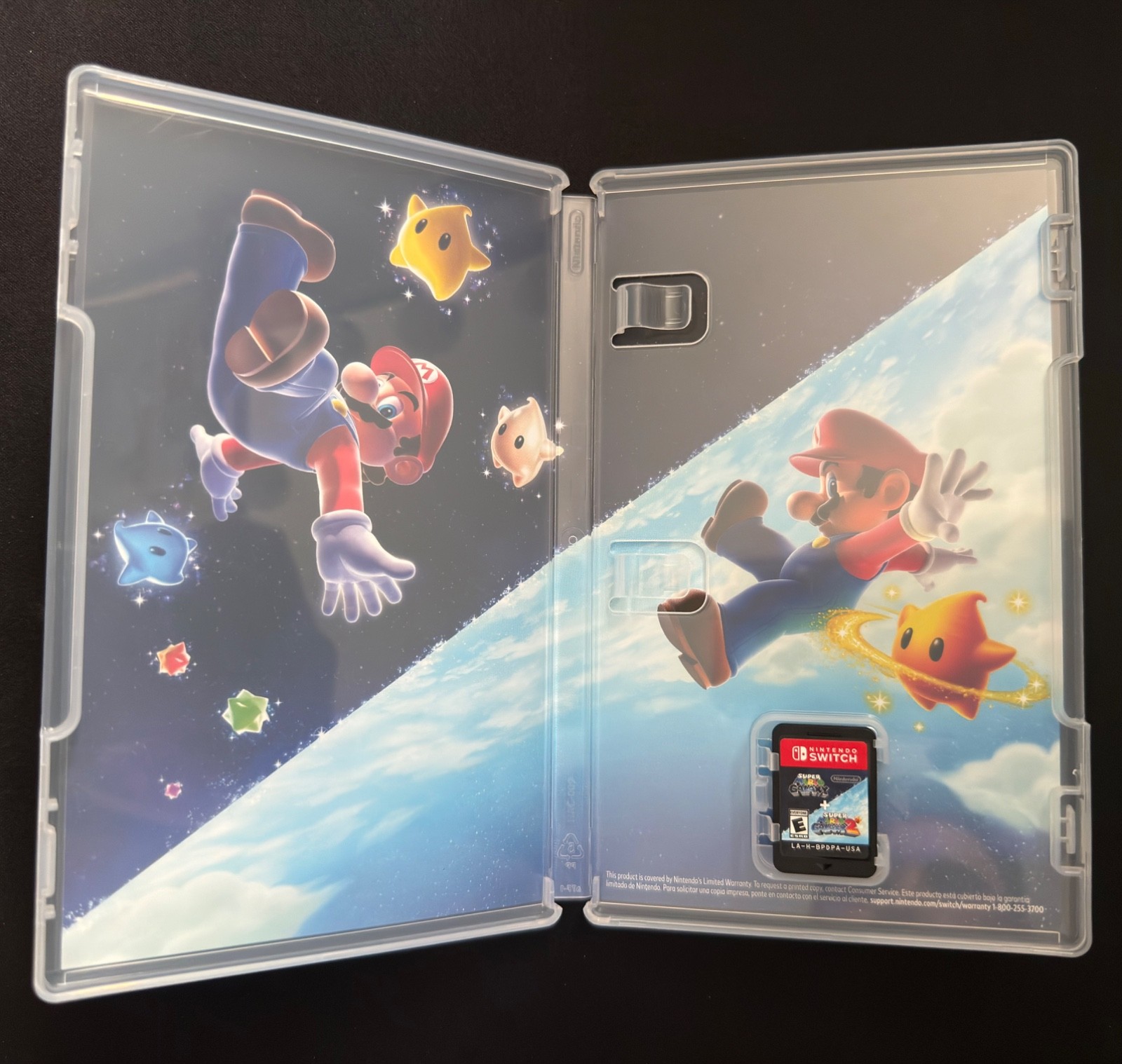 Super Mario Galaxy + Super Mario Galaxy 2 – Switch – w/ MyNintendo Sticker Sheet