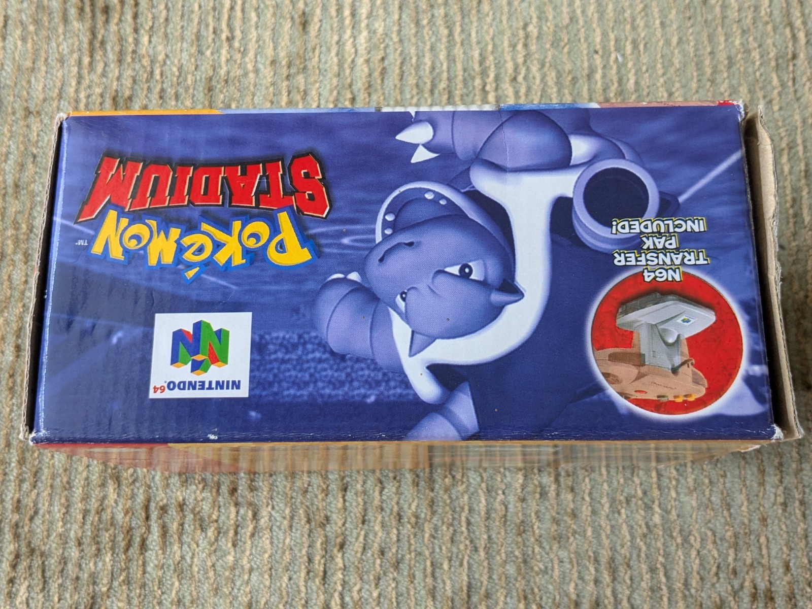 Pokemon Stadium 1 Nintendo 64 N64 Complete CIB Tested Working NO TRAY