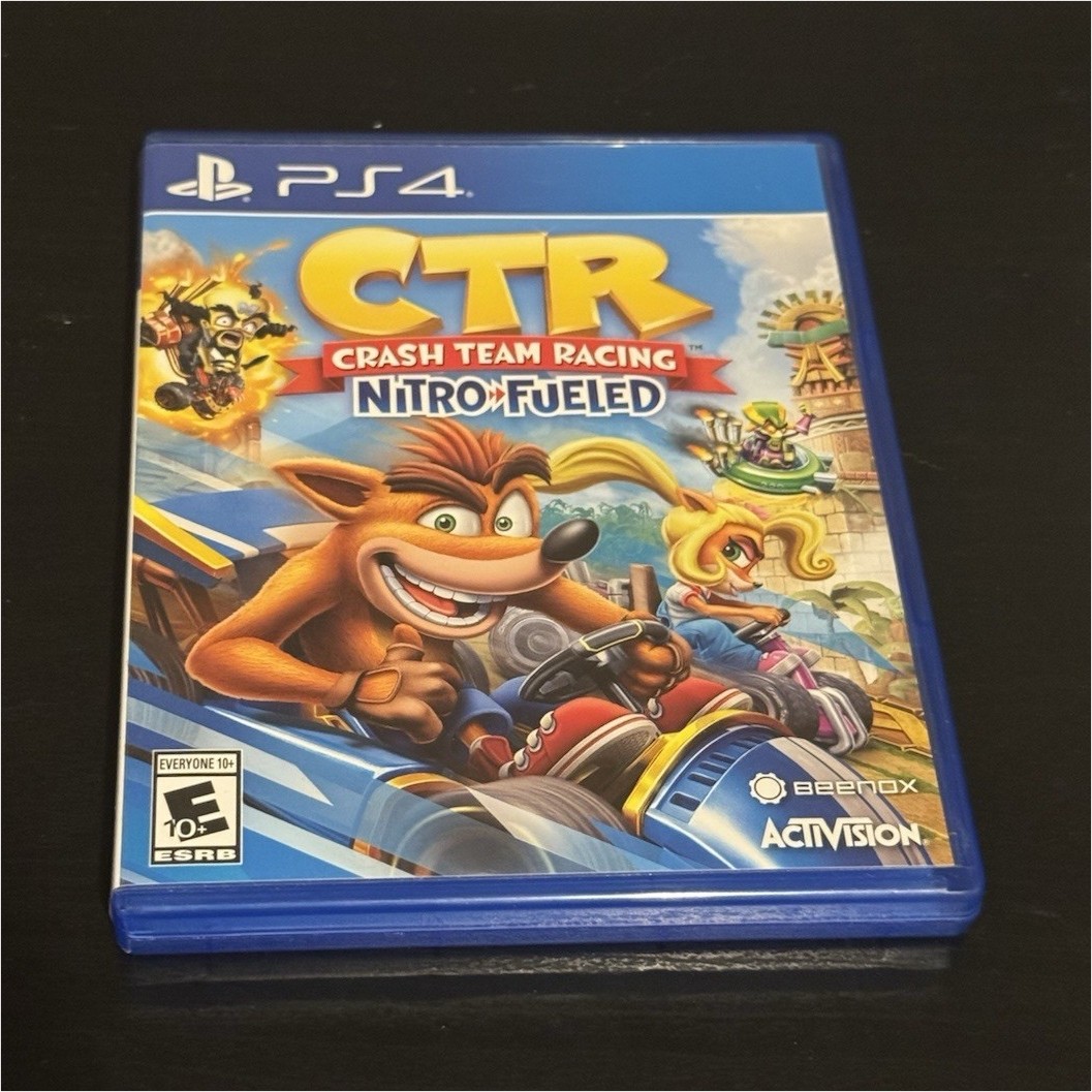 Crash Team Racing Nitro-Fueled PS4 Racing Multiplayer E10+ NTSC-U/C