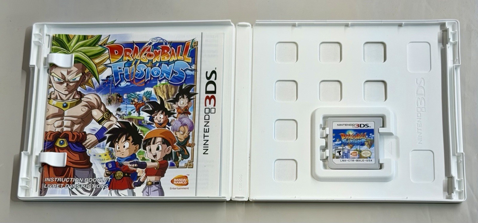 Dragon Ball Fusions (Nintendo 3DS 2016) Complete – Tested – Authentic – Bandai