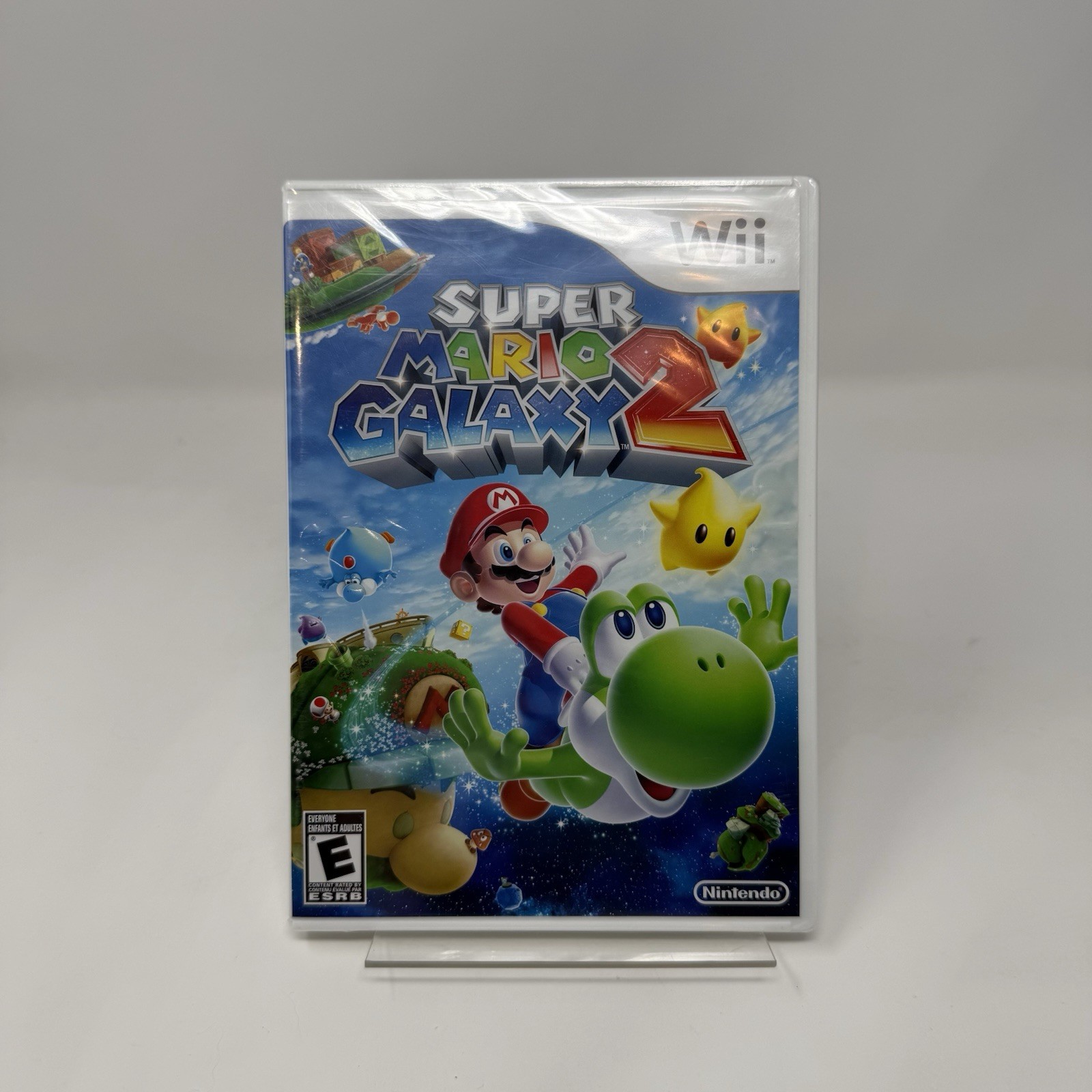 SEALED Super Mario Galaxy 2 Nintendo Wii 2010 WHITE Case BRAND NEW! NICE! RARE!