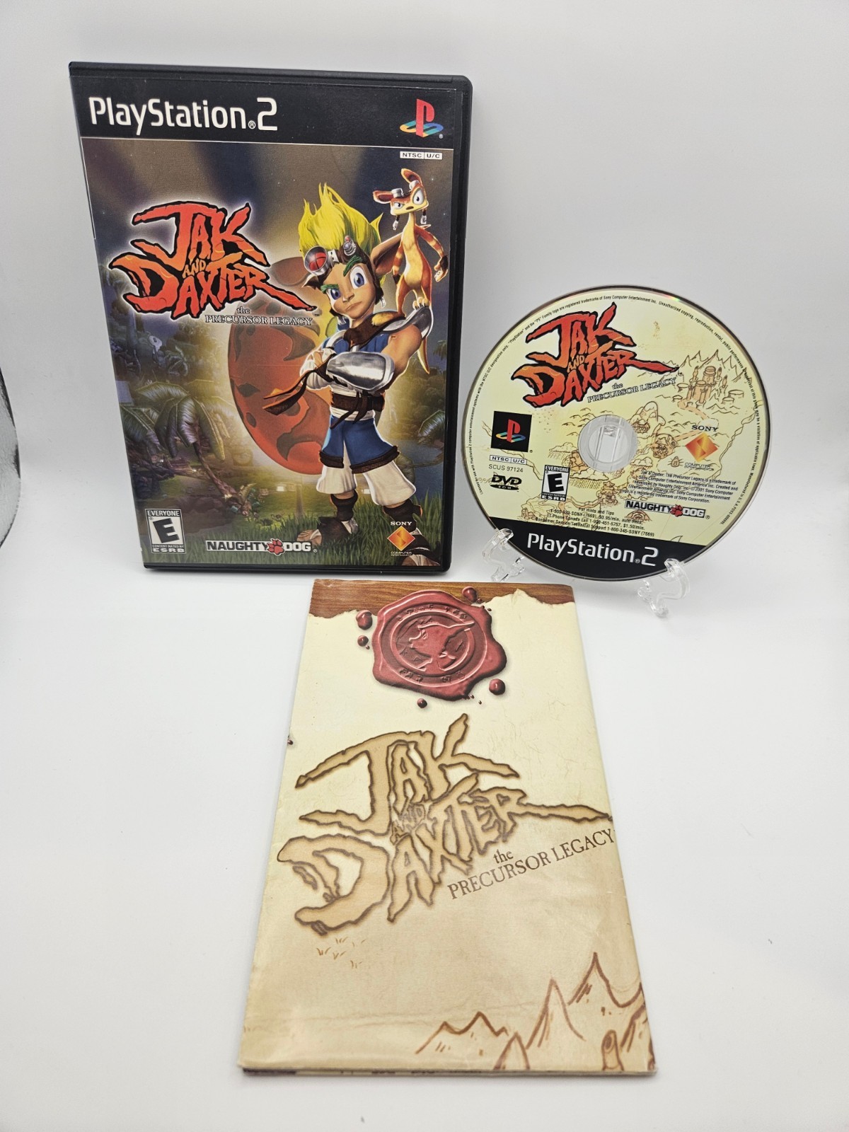 Jak and Daxter The Precursor Legacy PS2 PlayStation 2 Complete CIB – Tested