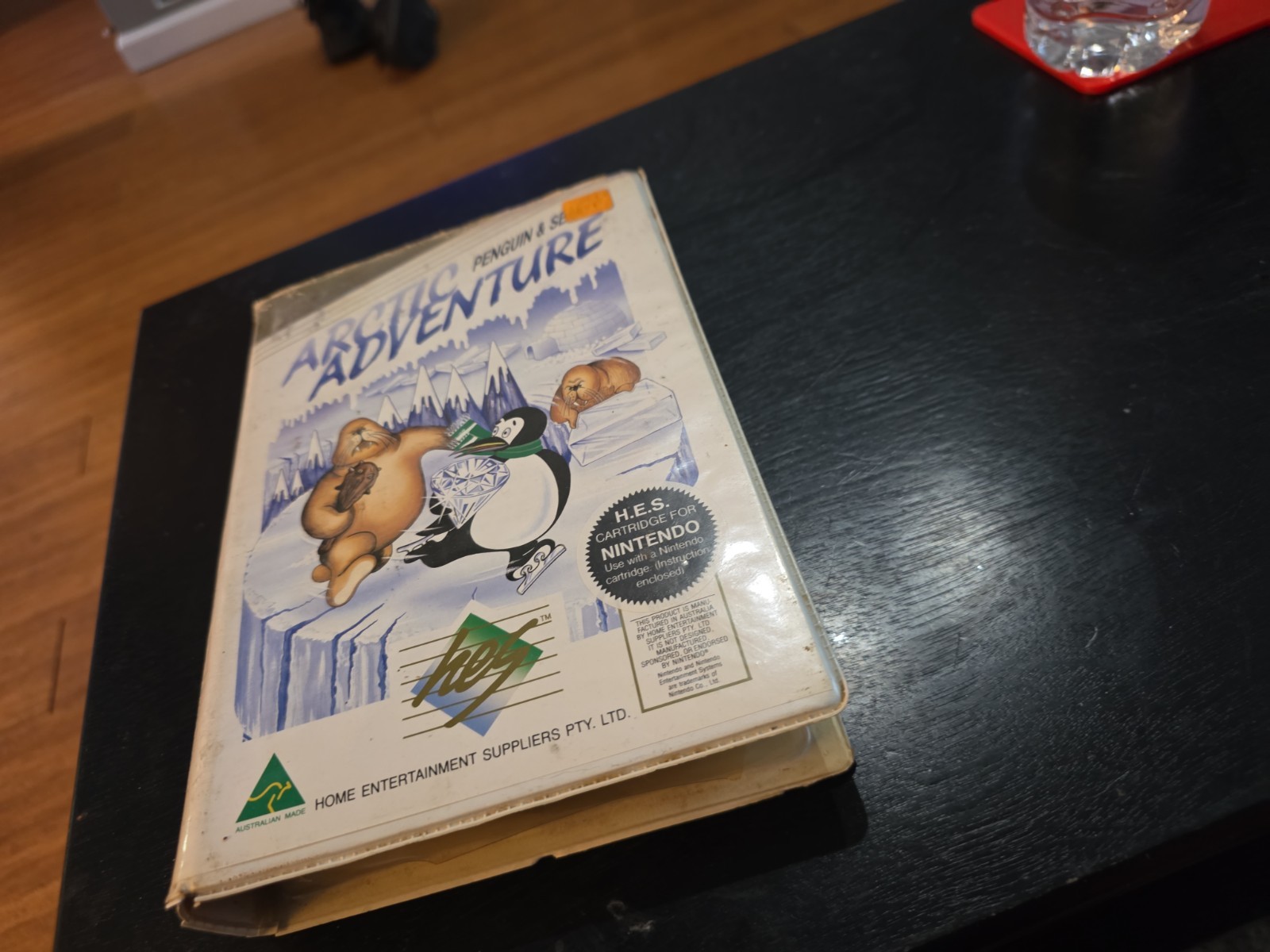 Arctic Adventure: Penguin & Seal – Nintendo NES Game Cartridge Cib Complete