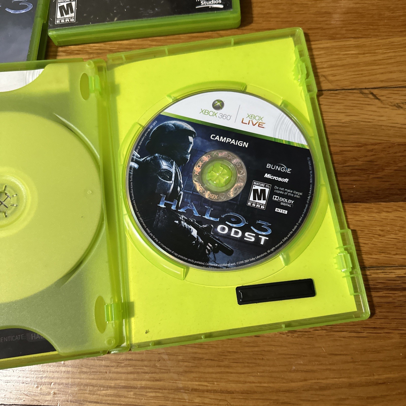 Lot of 3 Halo 3, Halo 3: ODST, and Halo 4 Xbox 360 Bungie – Tested