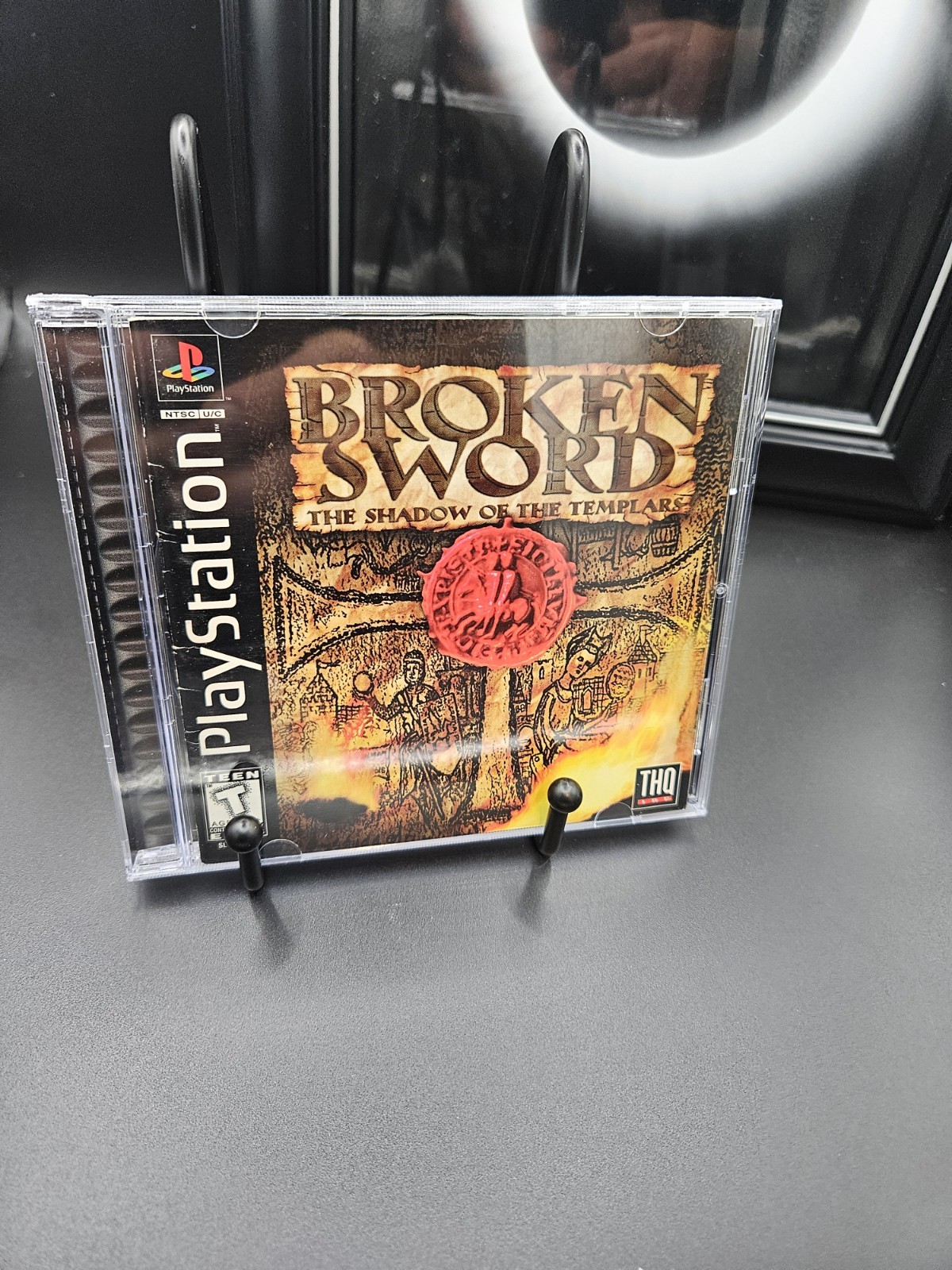 Broken Sword The Shadow of the Templars / Playstation 1 / CIB W Reg Card / Read