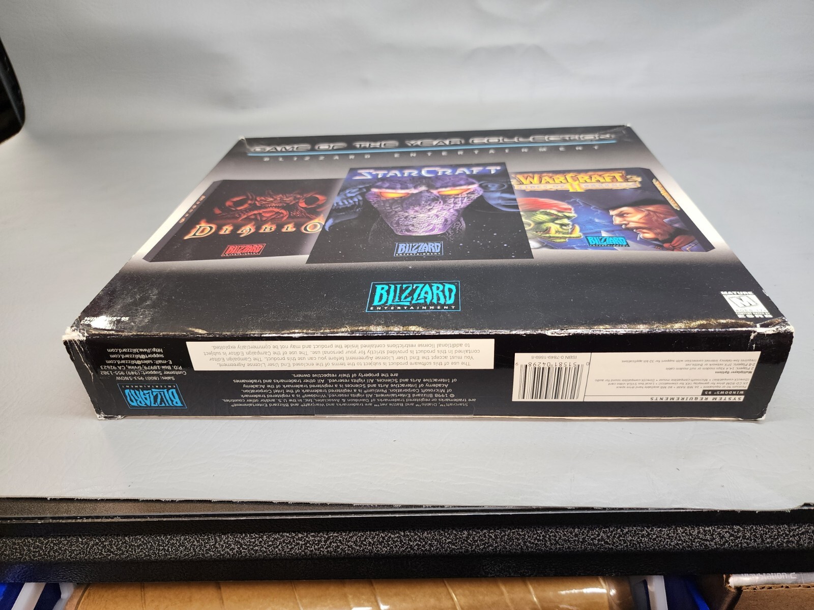(Sealed New) – Blizzard Entertainment Game of the Year Collection (1998)