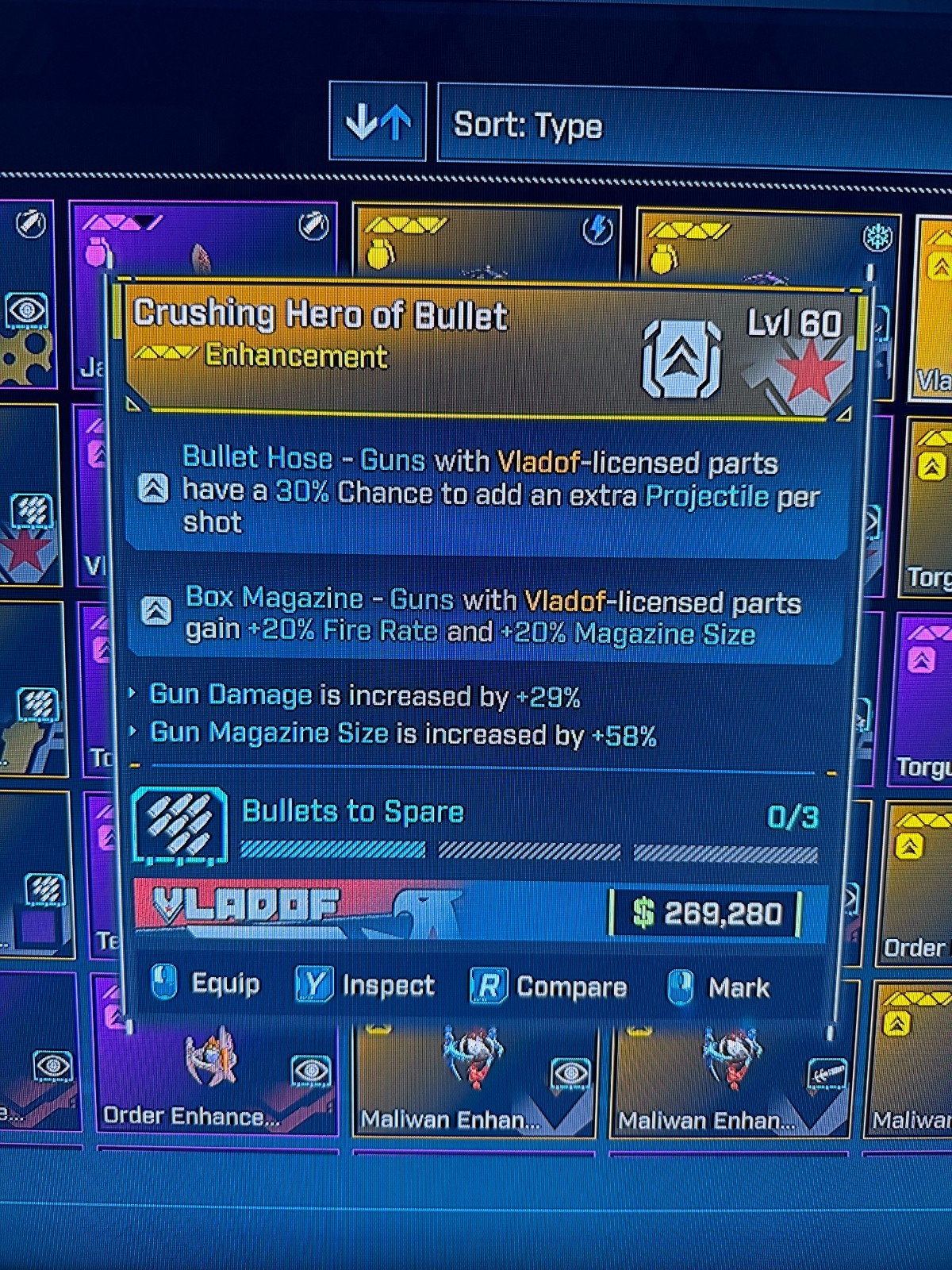 Borderlands 4✨LEGENDARY ENHANCEMENT BL4 LVL 60 ITEMS, WEAPON, GEAR ✅PC-PS-XBOX✨