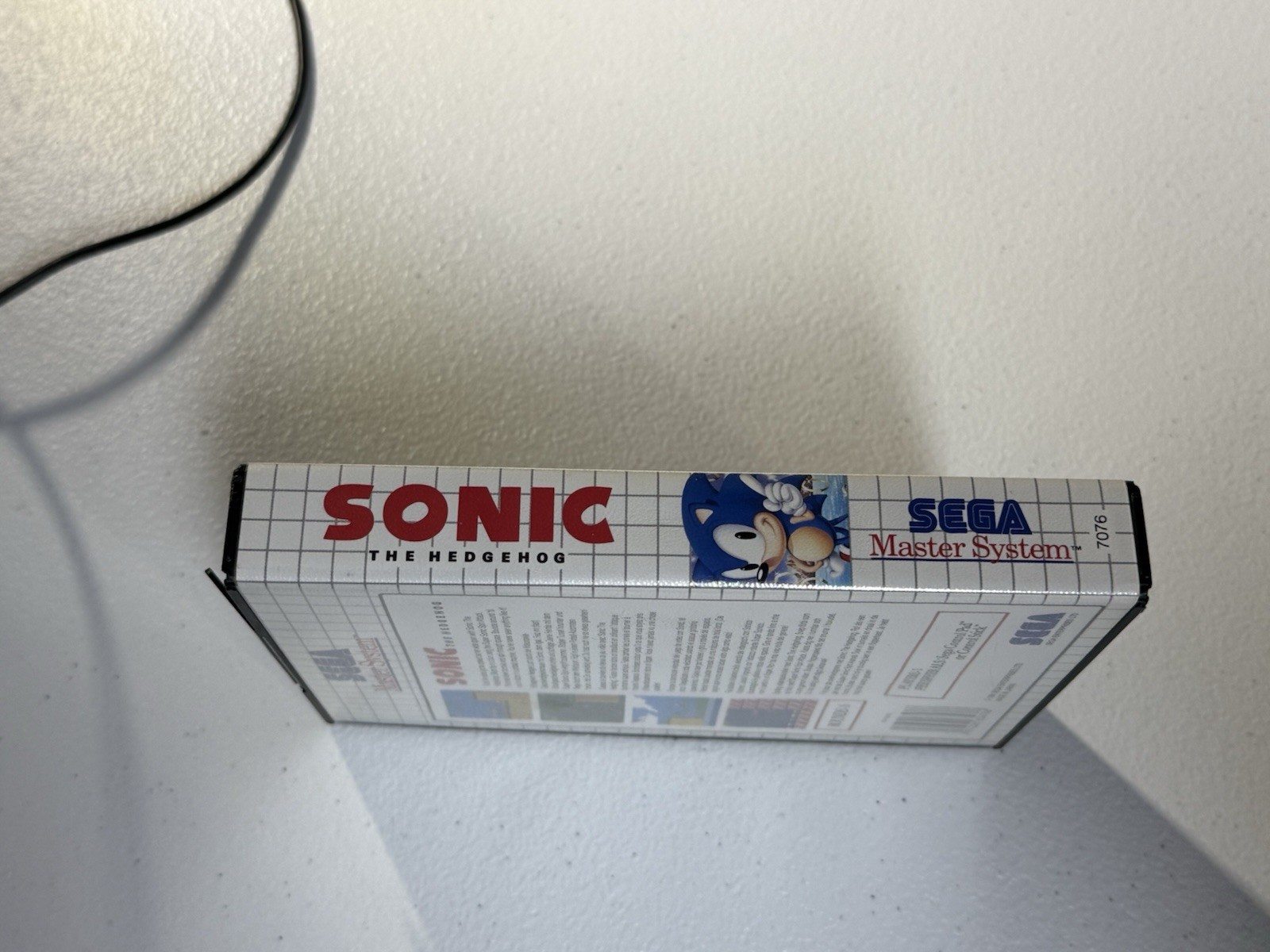 Master System SONIC THE HEDGEHOG *x Boxed & Complete REGION FREE Works in US