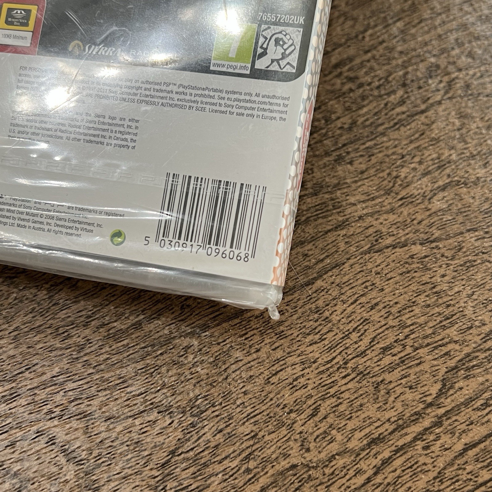 BRAND NEW Crash: Mind Over Mutant (Sony PSP, 2008) Region Free Import