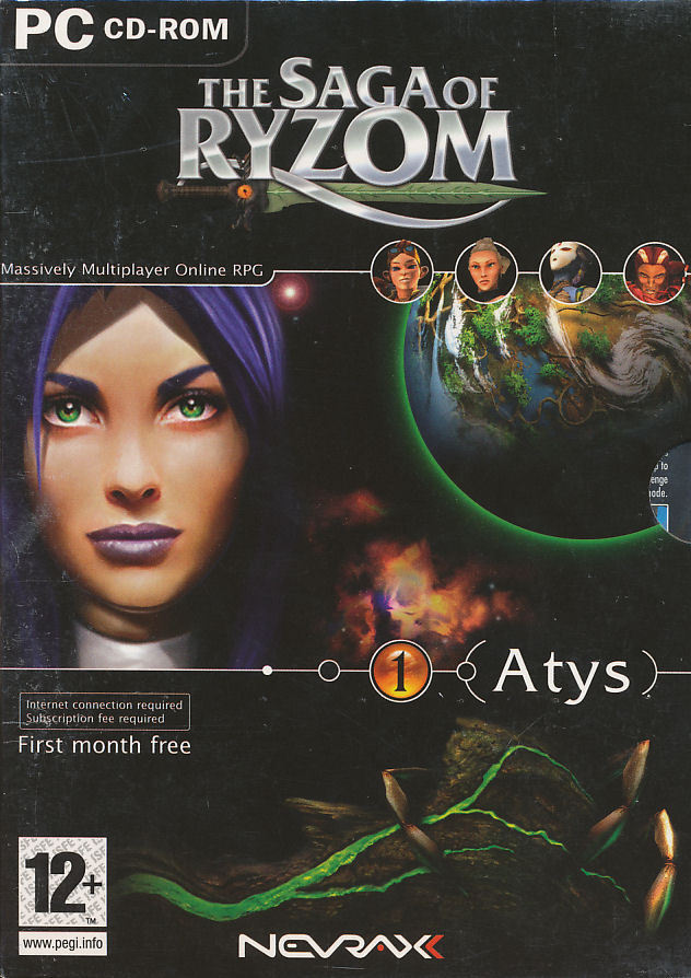 THE SAGA OF RYZOM MMO RPG Role Playing PC Game NEW BOX