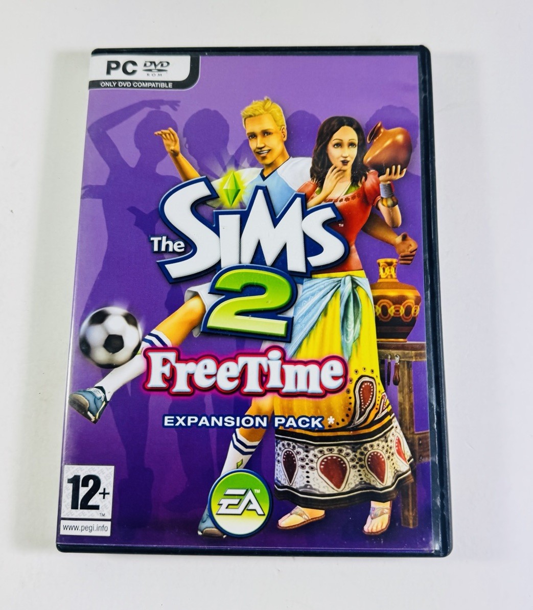 The Sims 2 FreeTime Expansion Pack PC CD-ROM Software EA Games UK ML445