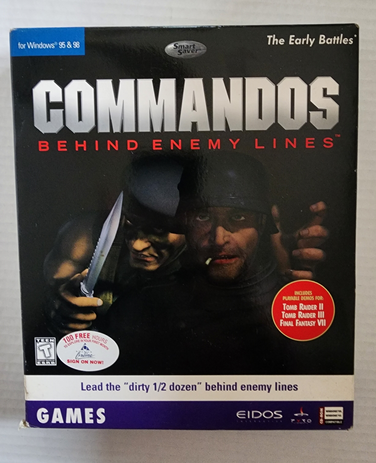 Commandos Behind Enemy Lines, 1998, Big Box, New & Factory Sealed