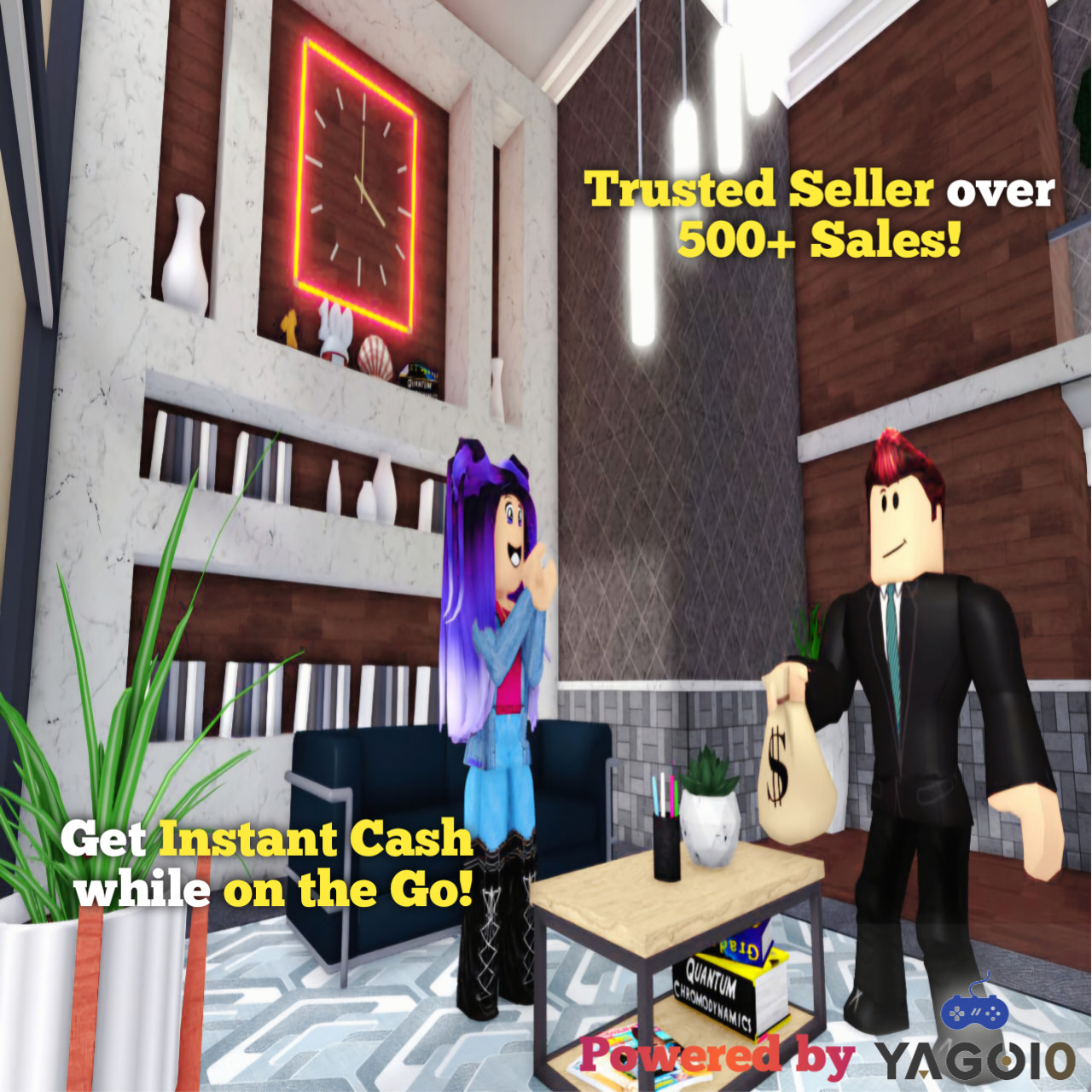 💰Roblox Bloxburg 500K$ CASH – INSTANT DELIVERY💸⚡ [ READ DESCRIPTION ]✅