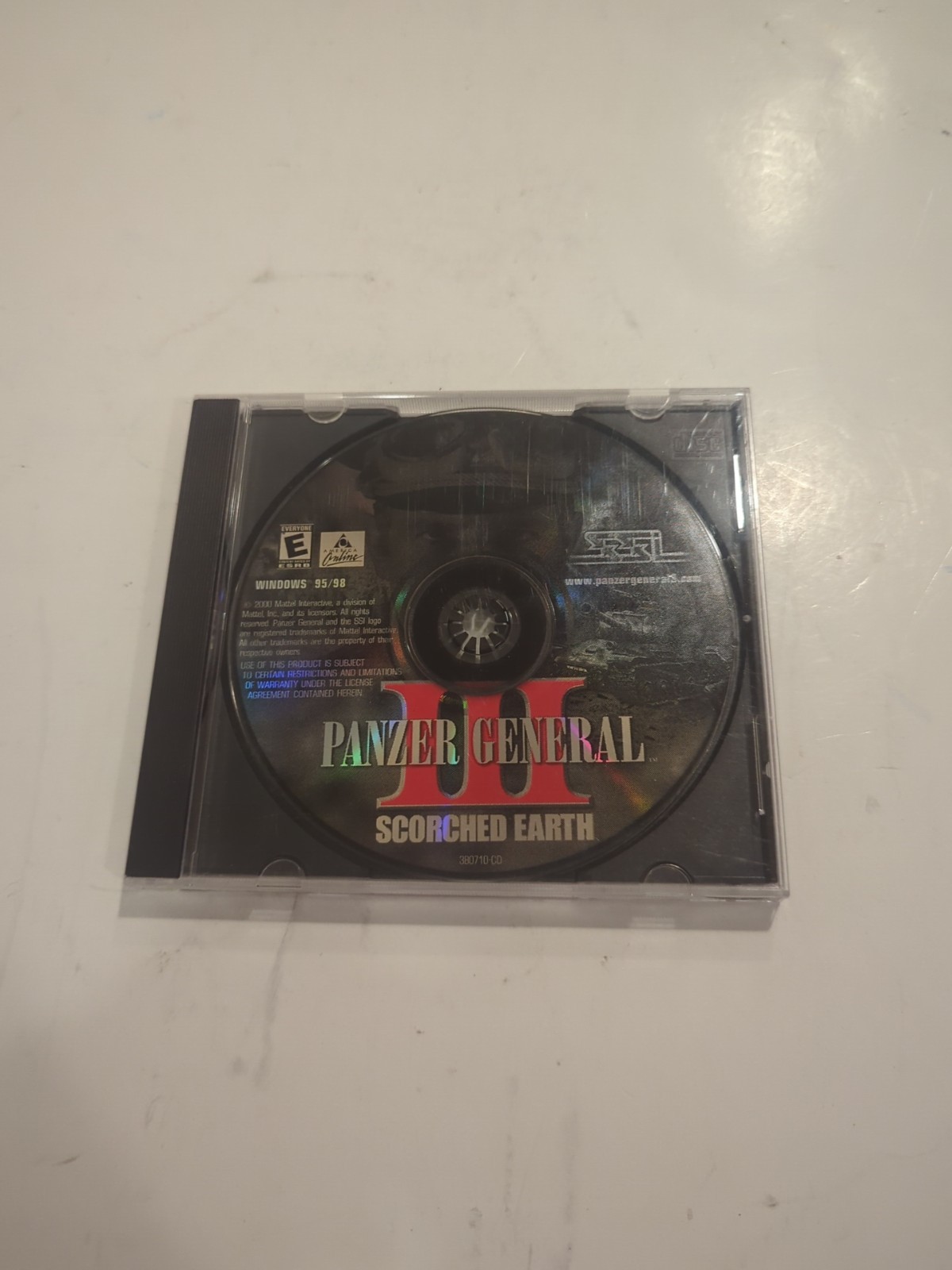 PANZER GENERAL III – SCORCHED EARTH (2000) Tested And Working Loose
