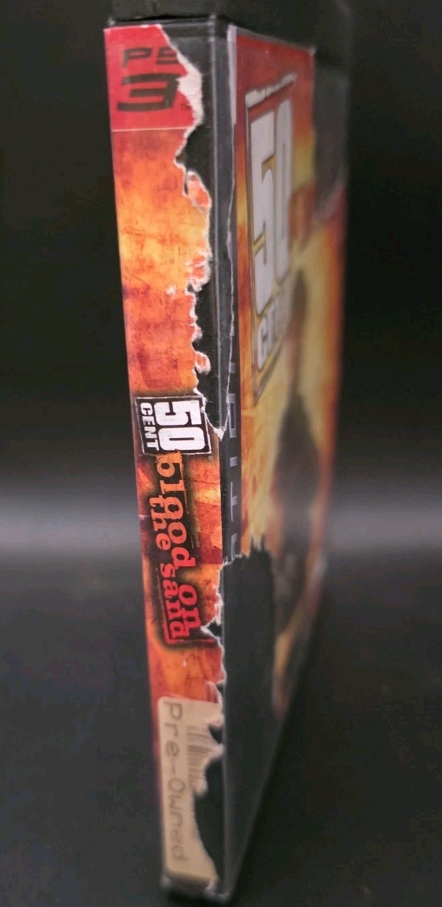 50 Cent: Blood on the Sand Sony PlayStation 3 PS3 CIB (Damaged Cover)