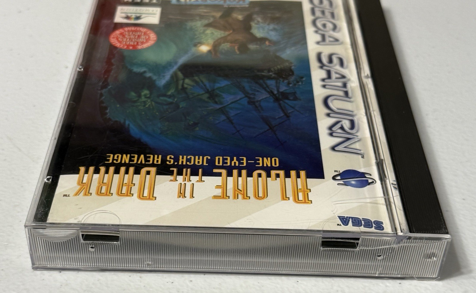 Alone in the Dark: One-Eyed Jack’s Revenge w/Reg Card & Phone Card- Sega Saturn