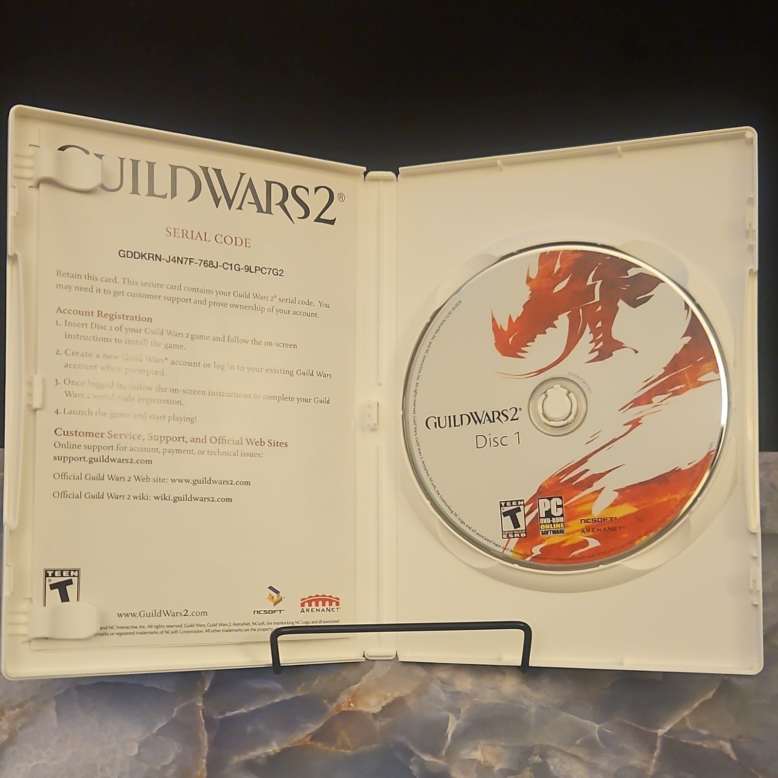 Guild Wars 1 & 2 Game of the Year Edition PC NCsoft Free Online Play MMORPG 2006