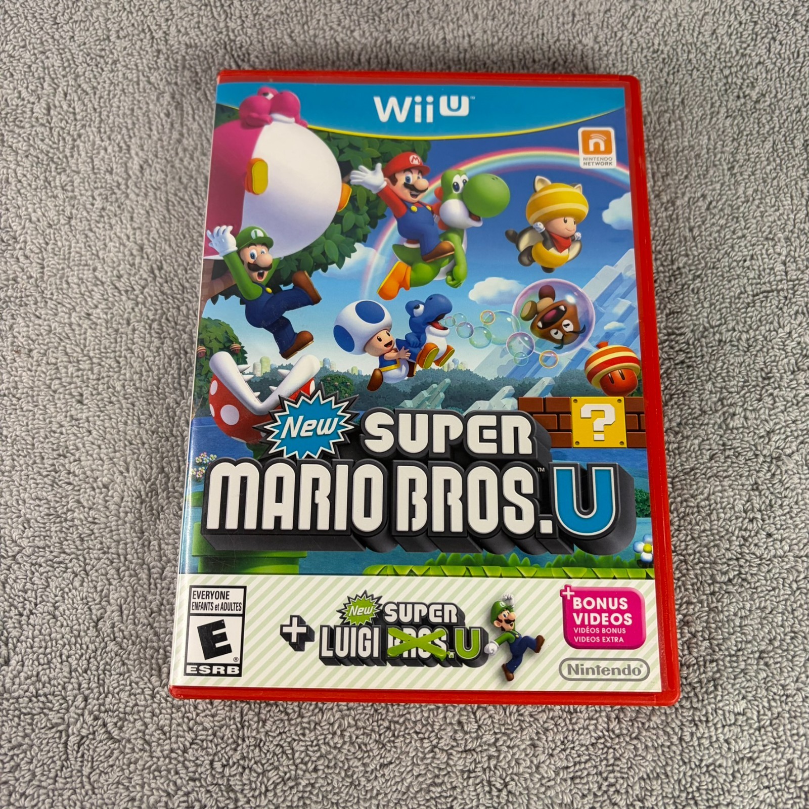 Super Mario Bros. U with New Super Luigi U. (Nintendo Wii)