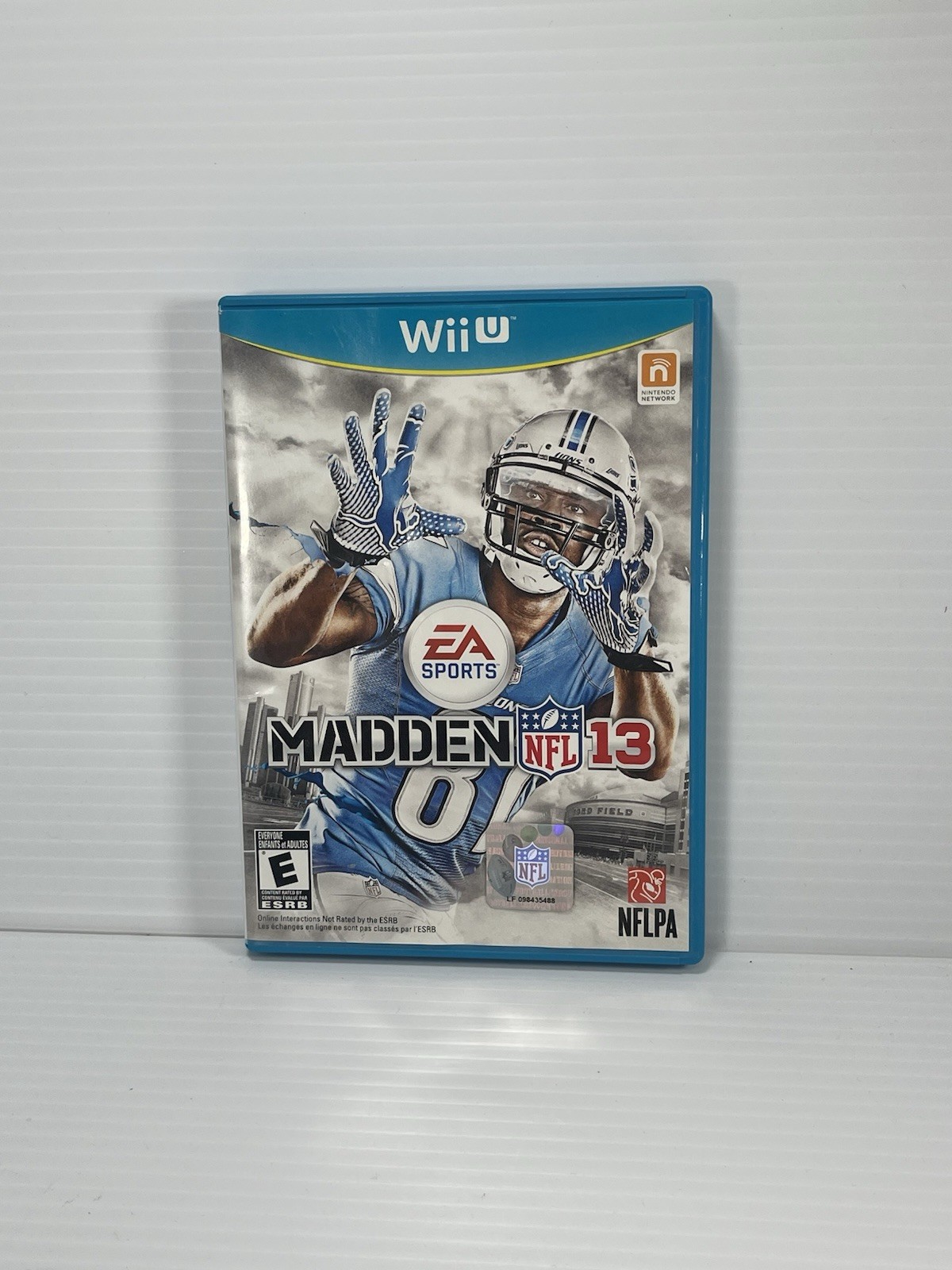 Madden NFL 13 Football (Nintendo Wii U, 2012) CIB Complete Adult Owned Works