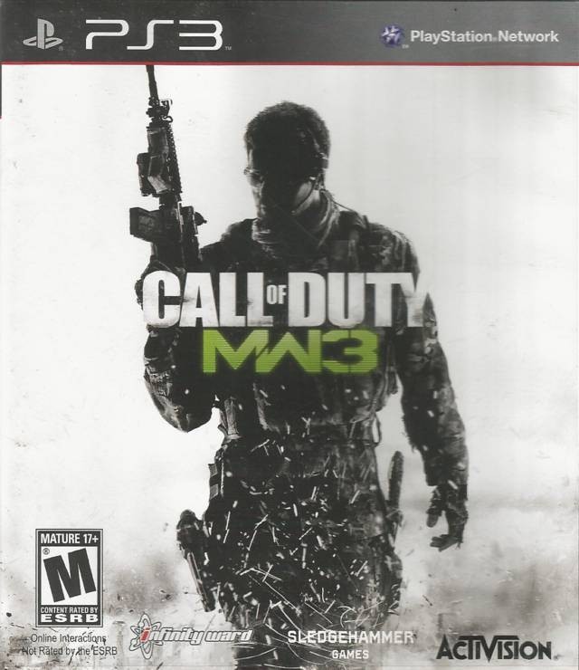 Call Of Duty: Modern Warfare 3 – Sony Playstation 3 Game