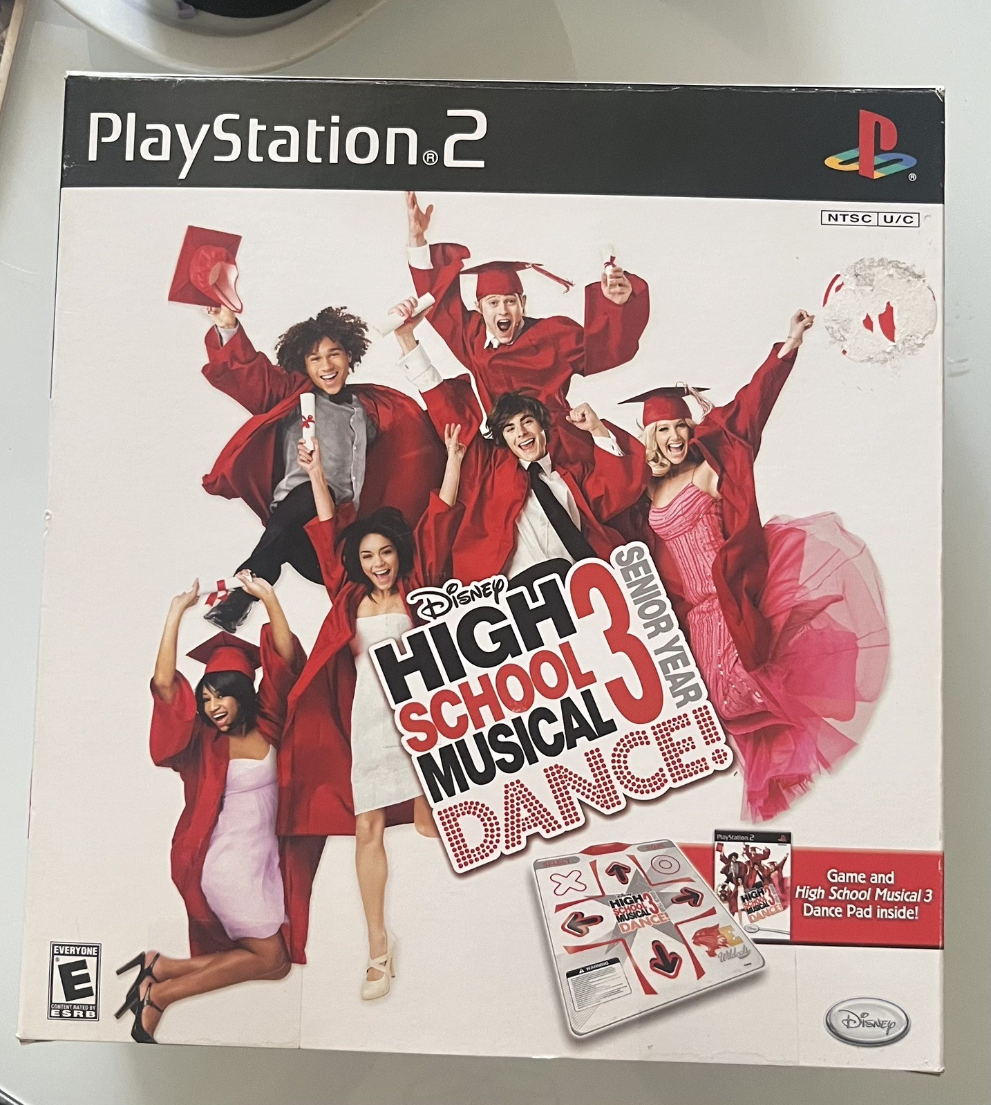 High School Musical 3 Senior Year Dance Bundle with Mat PlayStation 2 PS2 Sealed