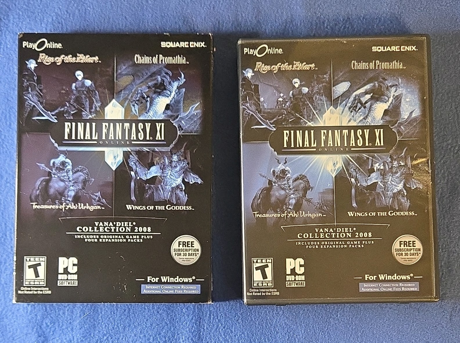 Square Enix Final Fantasy XI Online PC 2008 Role Playing MMORPG Pre-owned