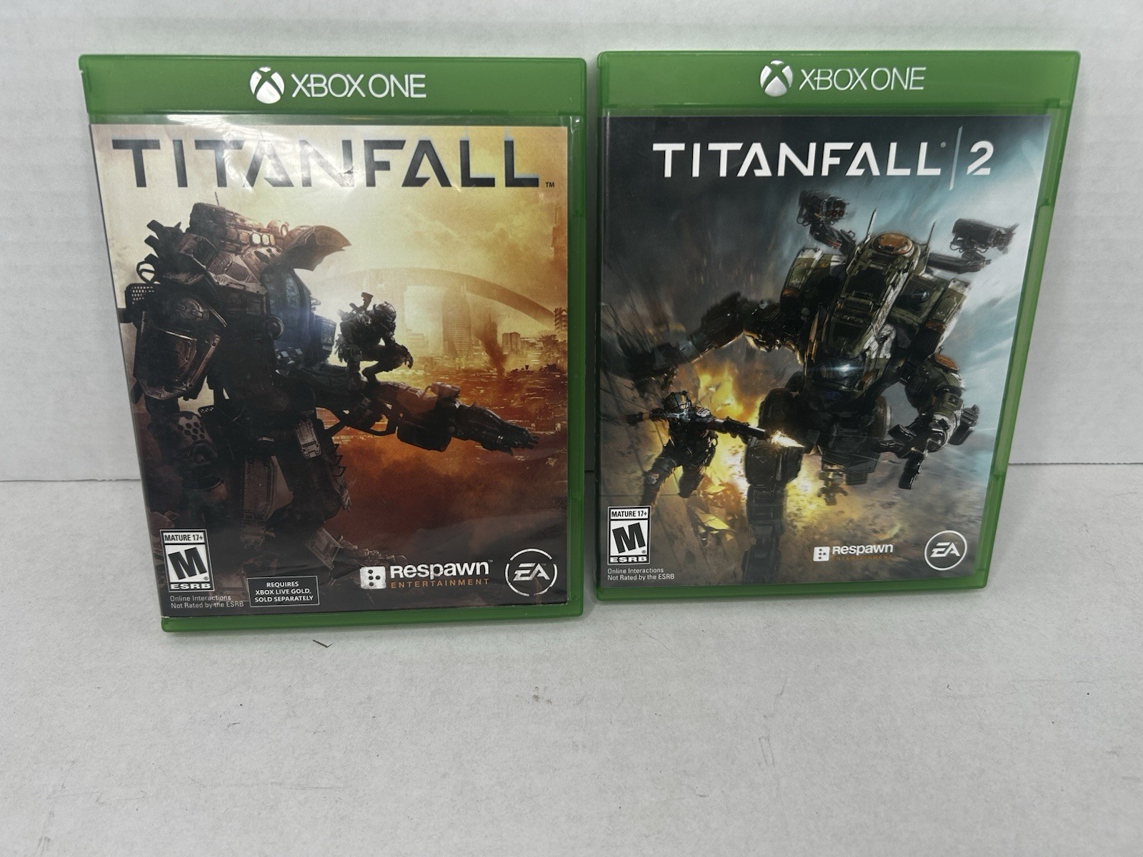 Titanfall 1 & 2 (Microsoft Xbox One) Lot Of 2 Games