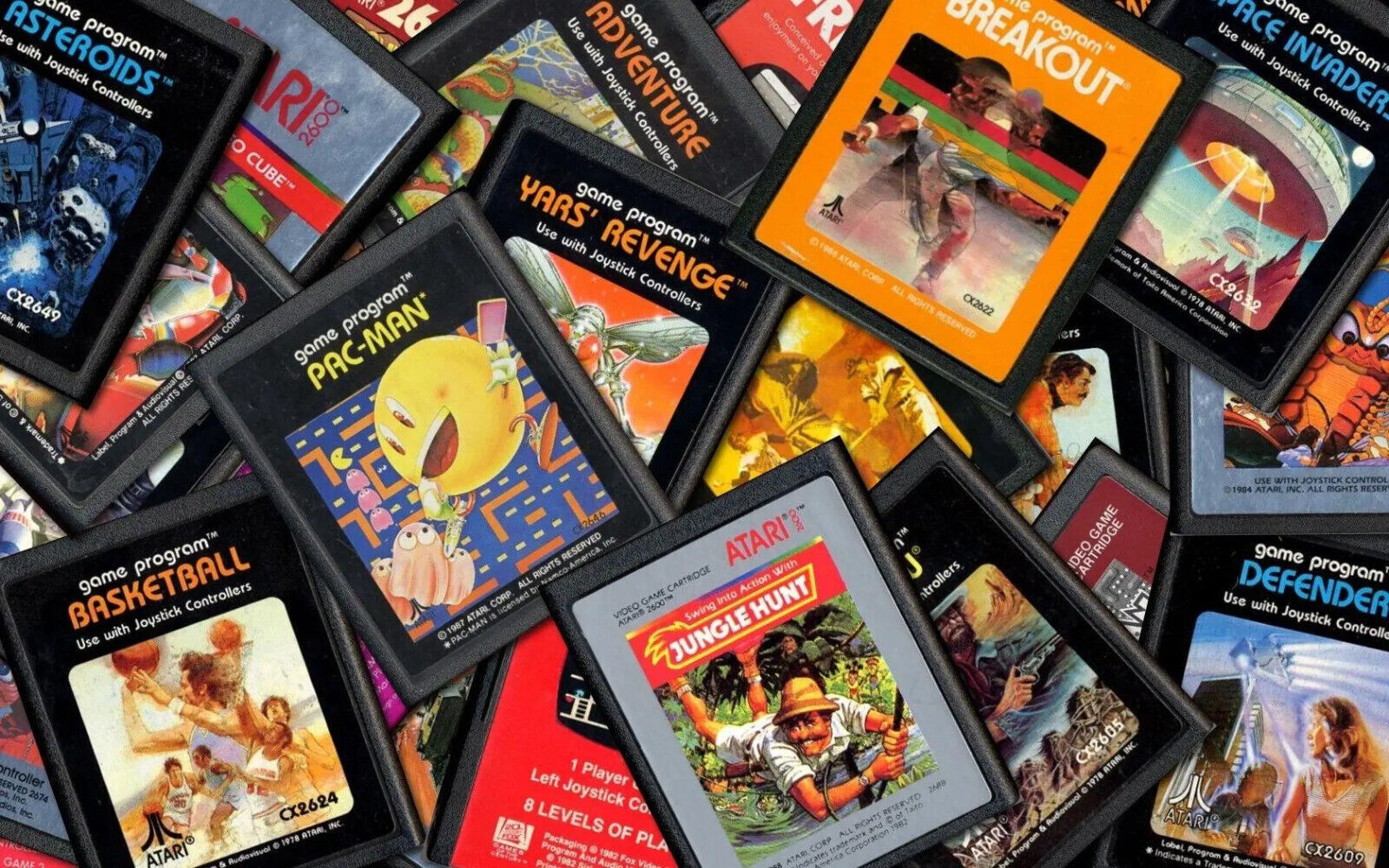 Atari 2600 Games Lot – Pick & Choose! Tested & Working Buy More & Save! Updated!