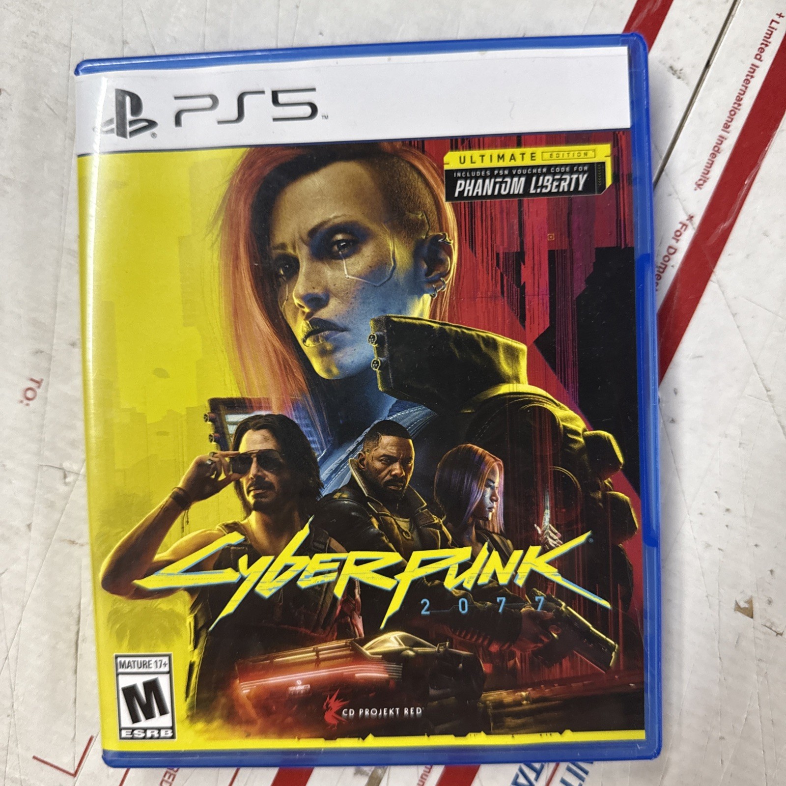 Cyberpunk 2077: Ultimate Edition – Sony PlayStation 5 PS5 Physical Open Box