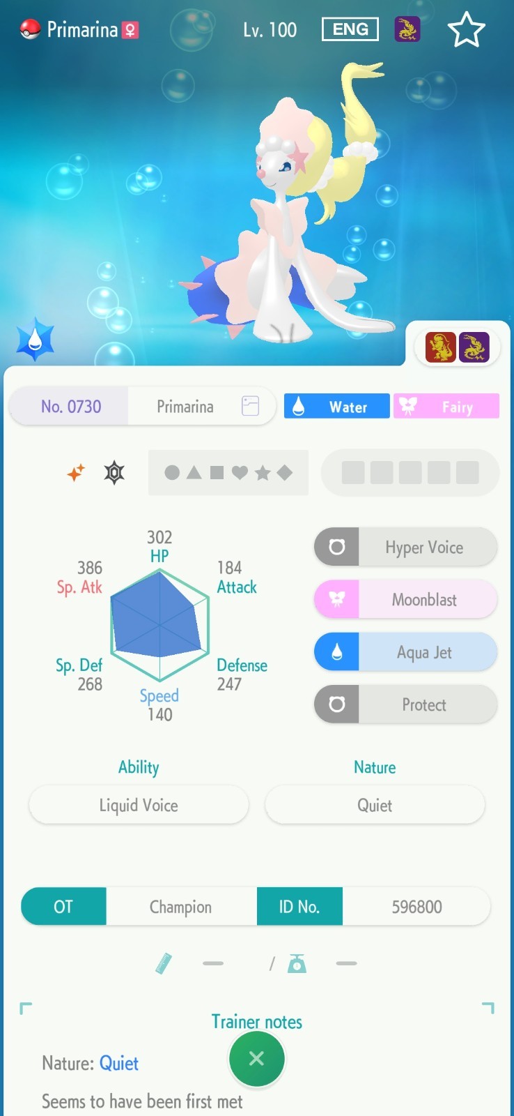 Pokemon Champions | Battle Ready 6IV | Shiny or Non-Shiny | Home Mobile TRADE