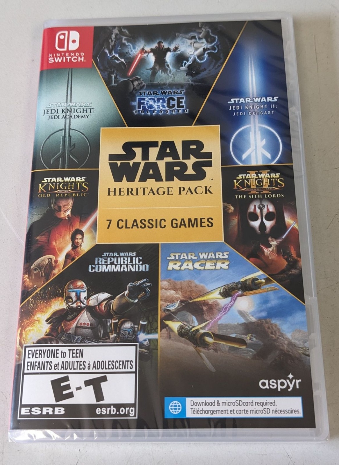 Star Wars Heritage Pack – Nintendo Switch Game – NEW & SEALED – FREE US SHIPPING