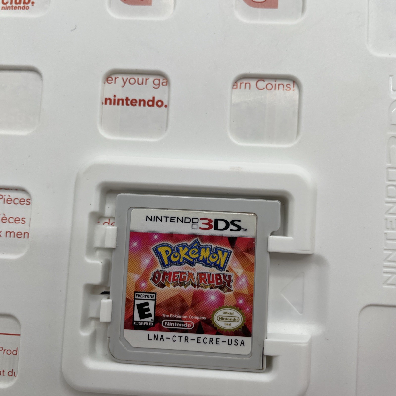 Pokemon Omega Ruby + Alpha Sapphire Nintendo 3DS Lot Of 2 Games Cart + Case