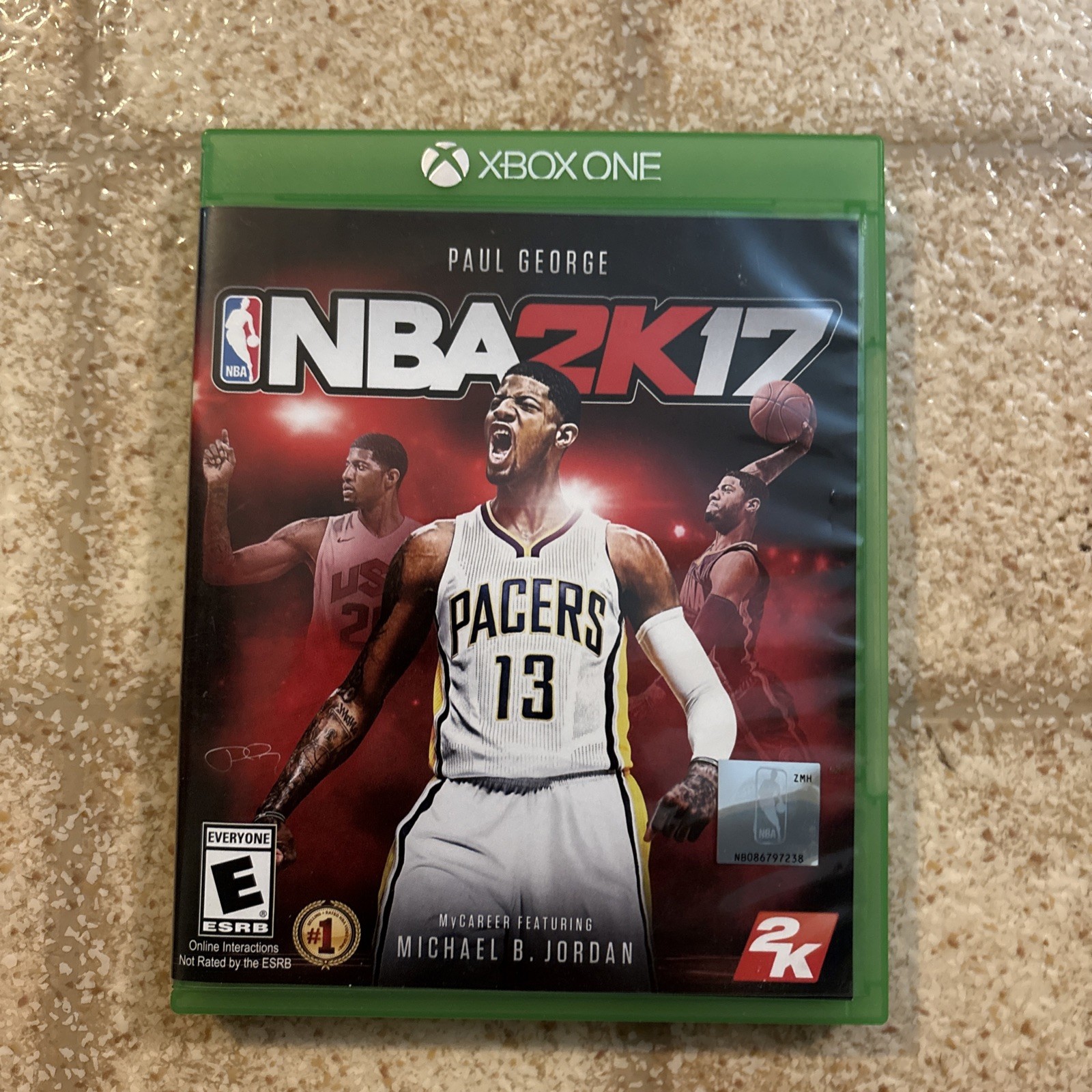 NBA 2K17 Microsoft Xbox One, Paul George My Career Michael B. Jordan 2016