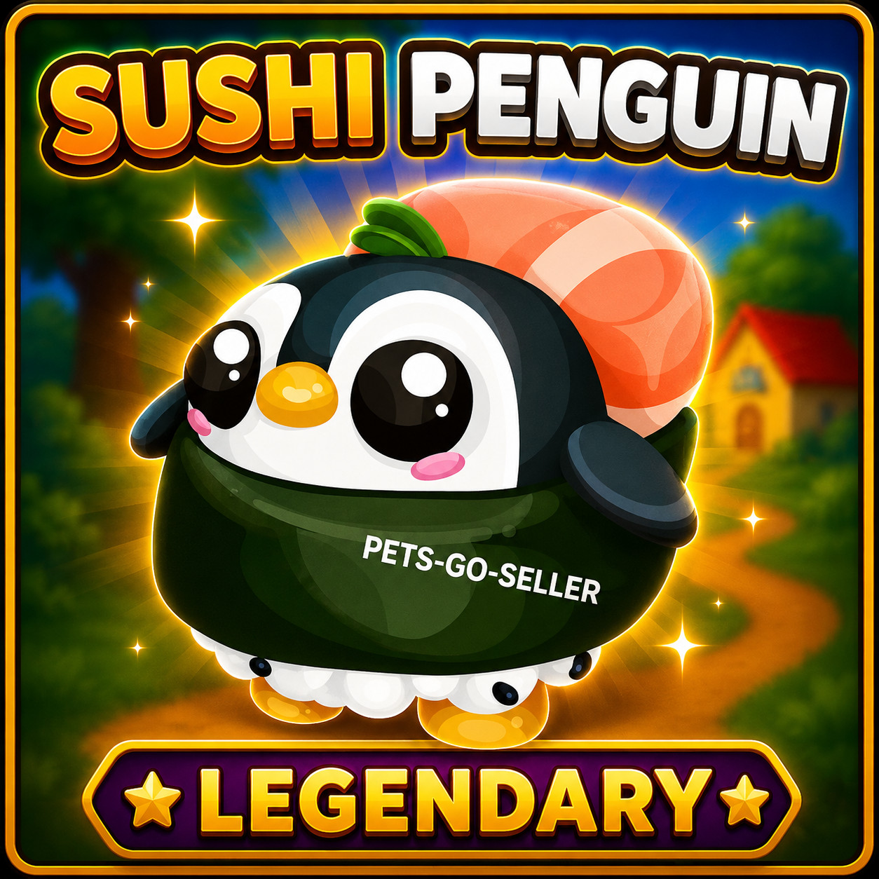 SUSHI PENGUIN (VERY CHEAP) ADOPT A PET FROM ME – CHEAPEST ON EBAY