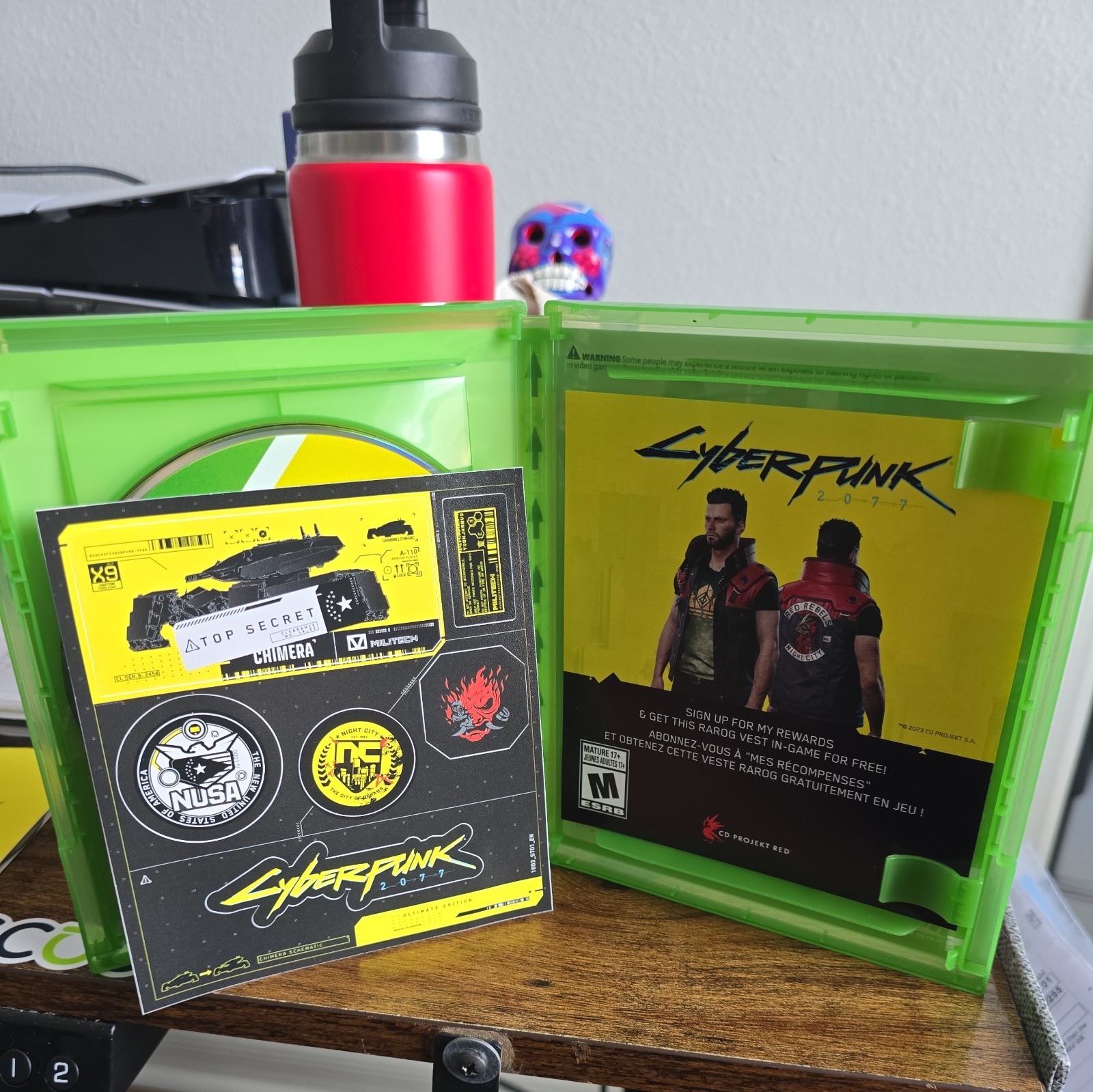 Cyberpunk 2077 Ultimate Edition (Xbox Series X|S, 2023) 3-Disc – Open Box