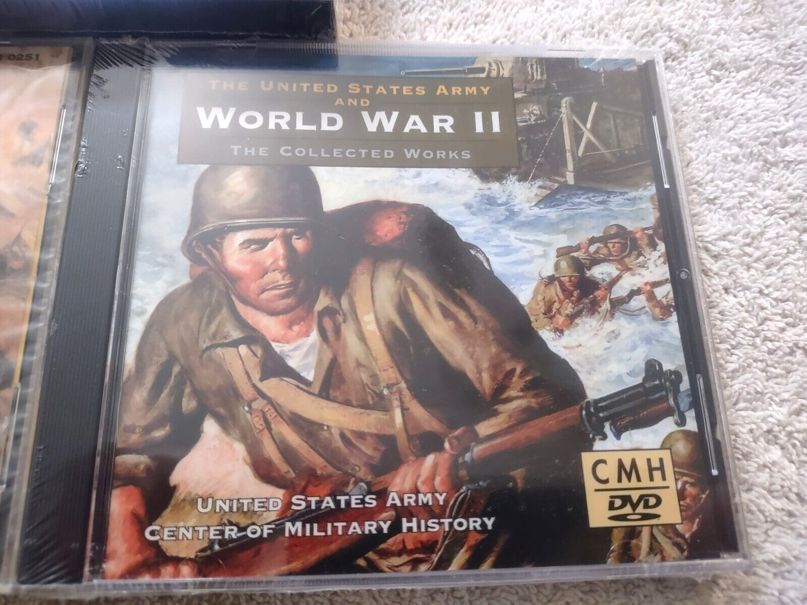 NEW UNITED STATES ARMY IN WORLD WAR 1, 2 & The War With Spain CMH CD-ROM Vtg
