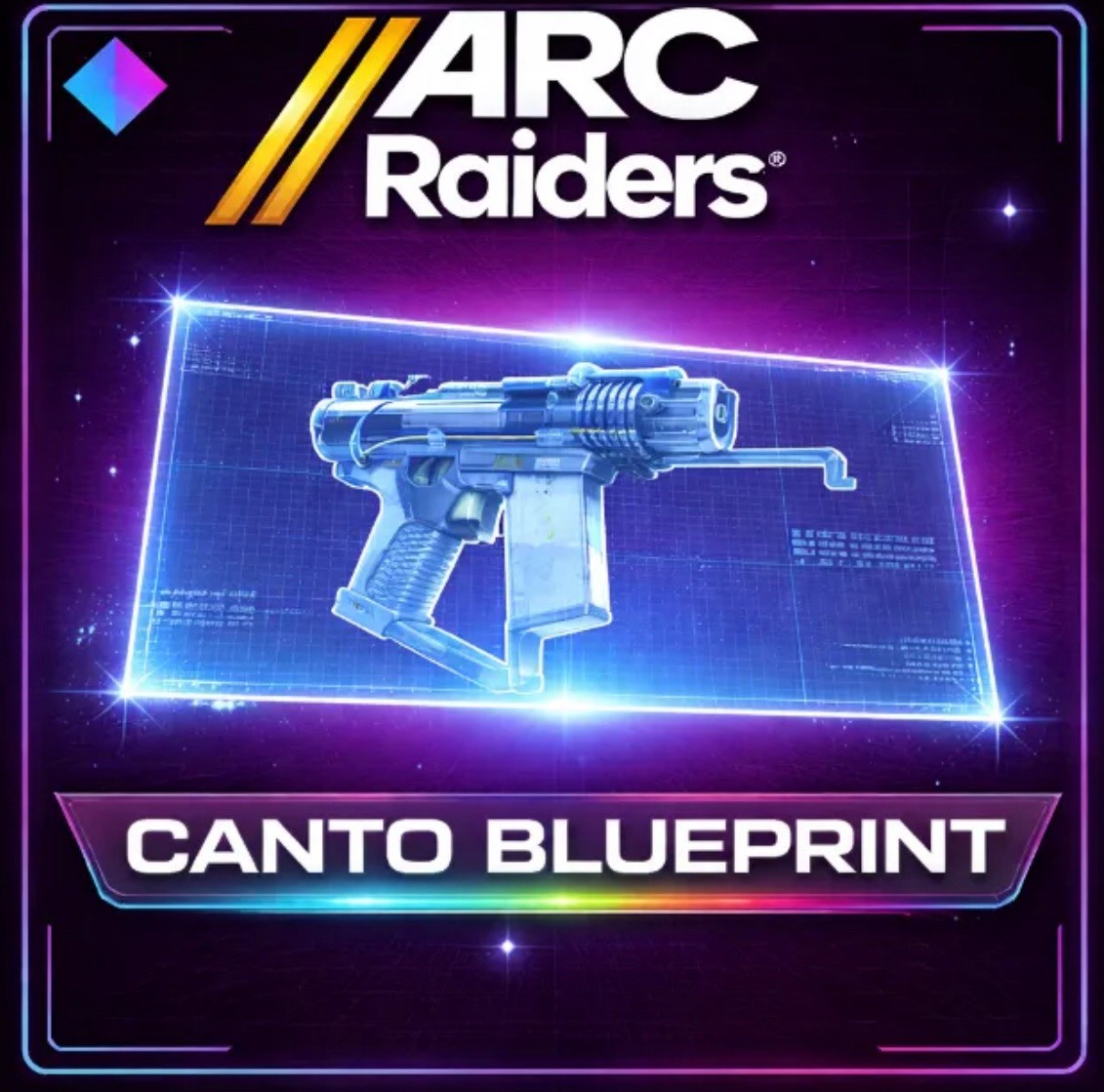 ✨ Arc Raiders – CANTO Blueprint ⚔️ NEW WEAPON ⚔️ Trusted USA Seller